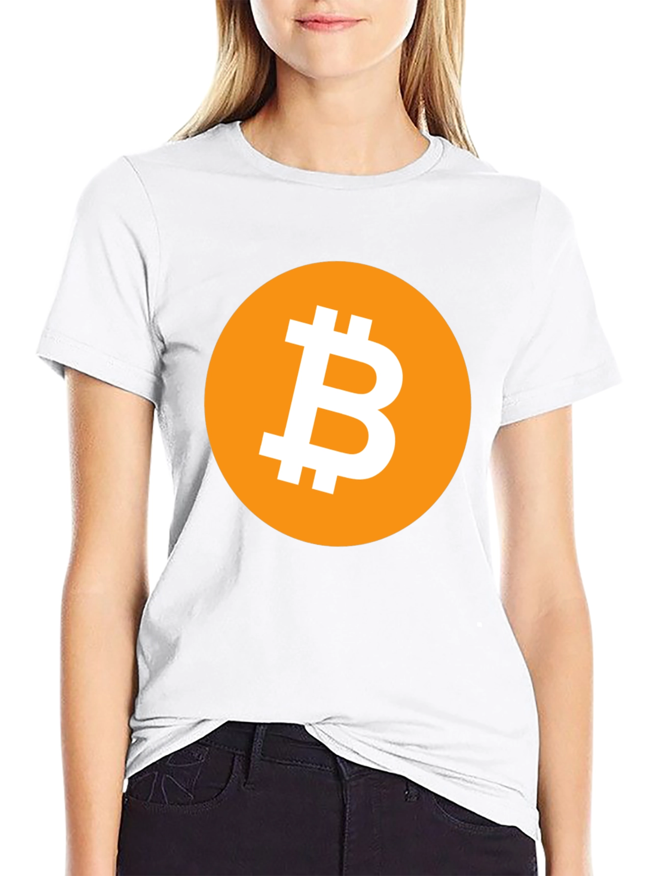 Bitcoin BTC Cryptocurrency T-Shirt - Black