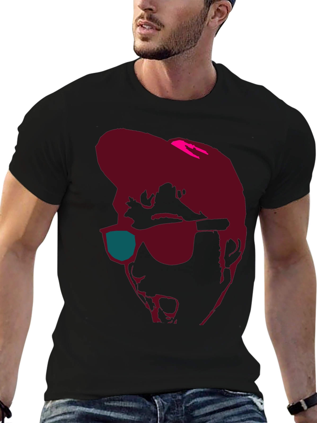 Retro Silhouette Graphic Tee
