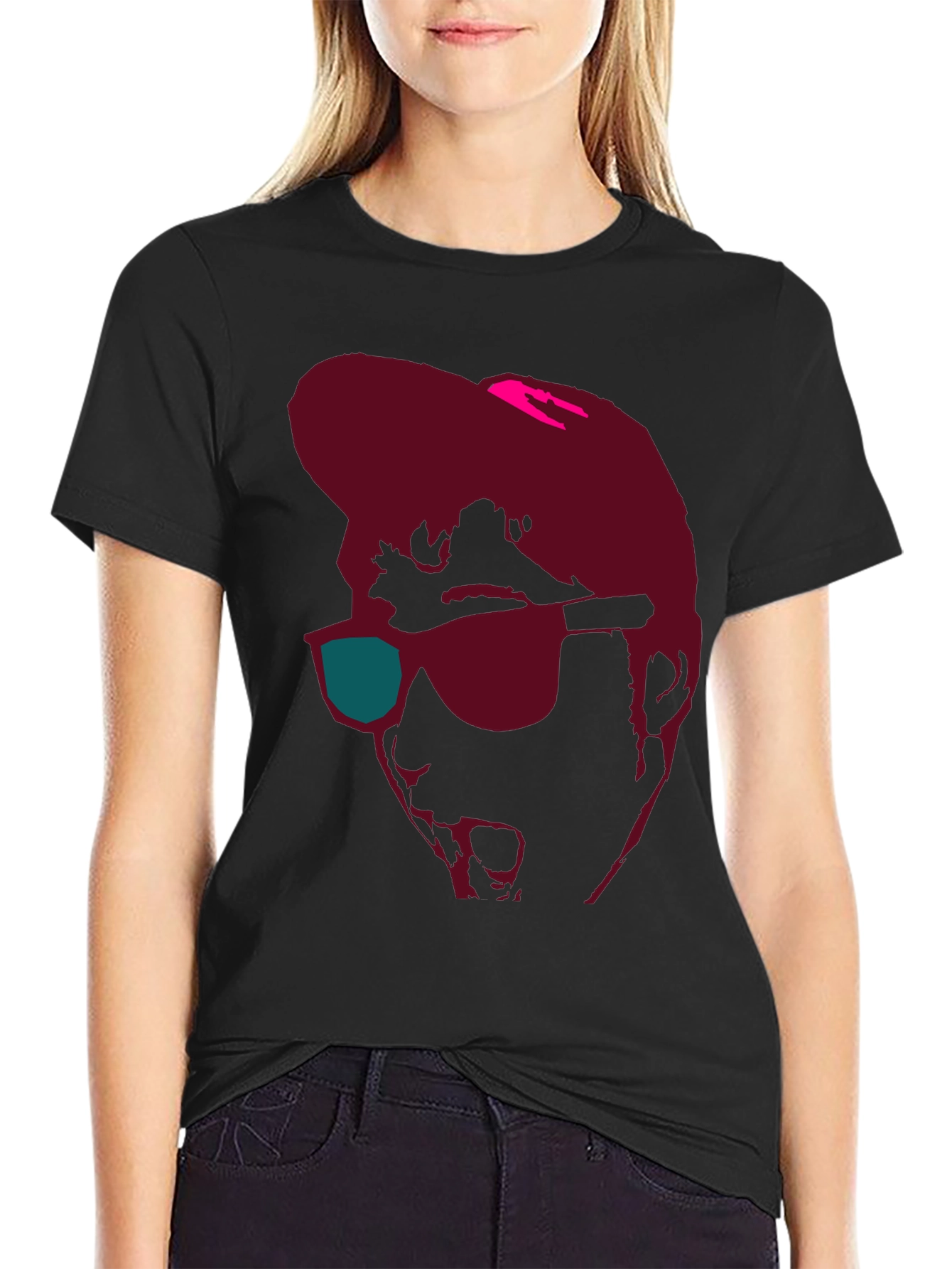 Retro Silhouette Graphic Tee