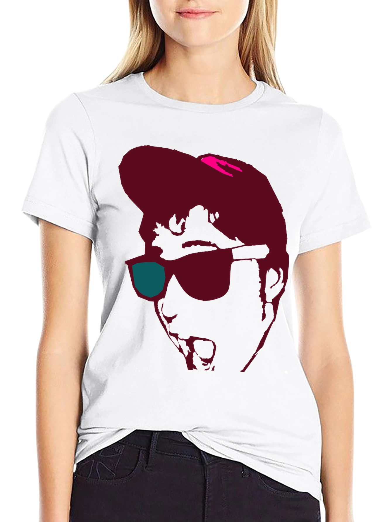 Retro Silhouette Graphic Tee