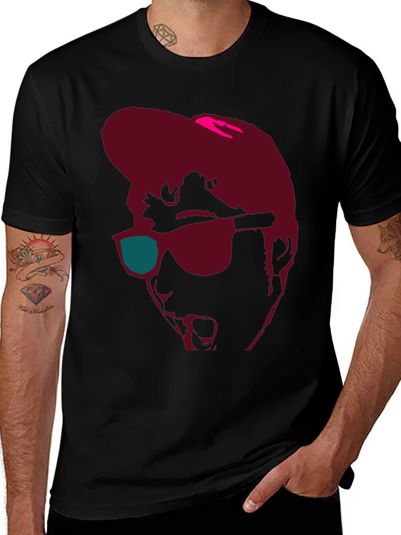 Retro Silhouette Graphic Tee