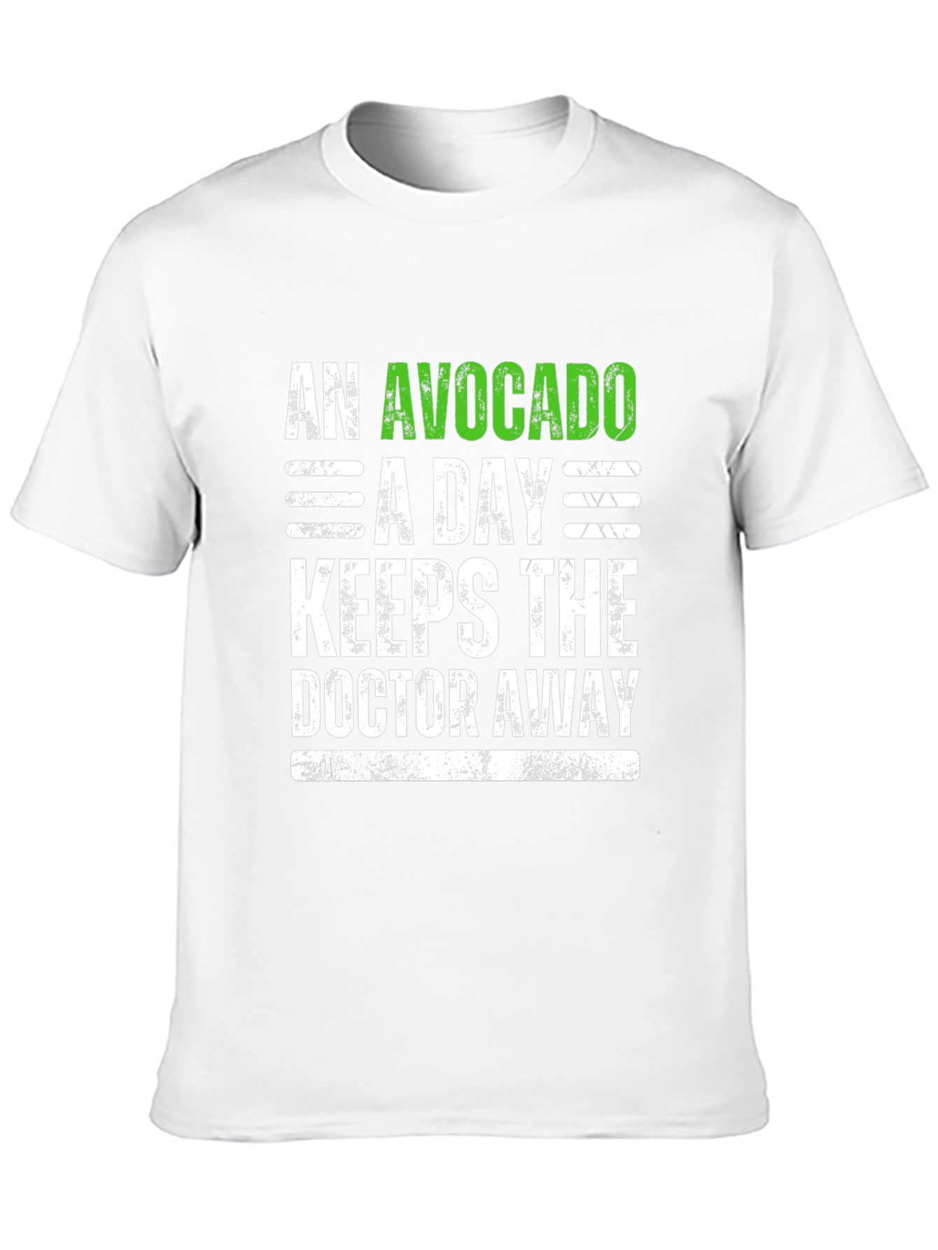 Avocado A Day Funny Graphic Tee