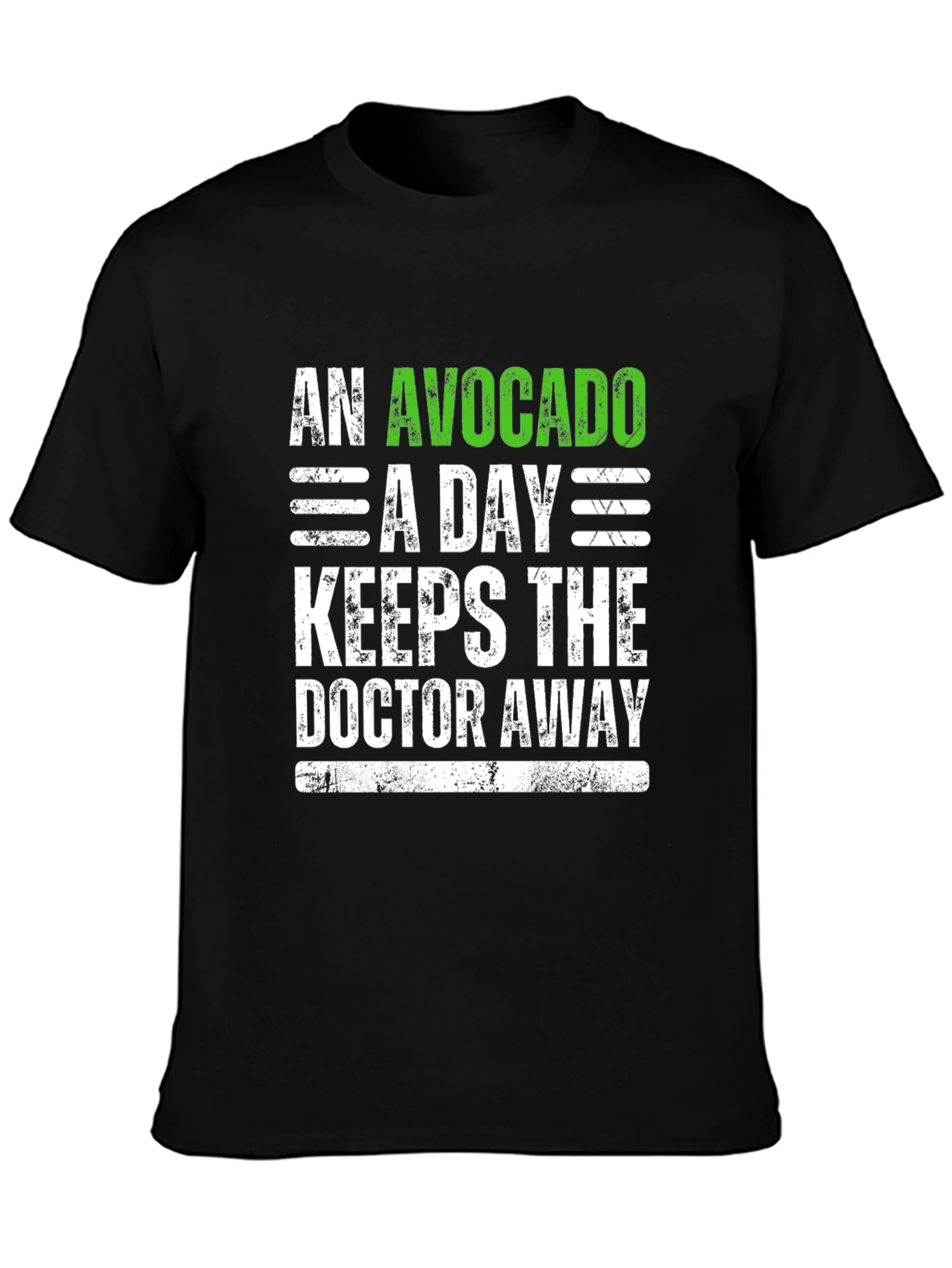 Avocado A Day Funny Graphic Tee