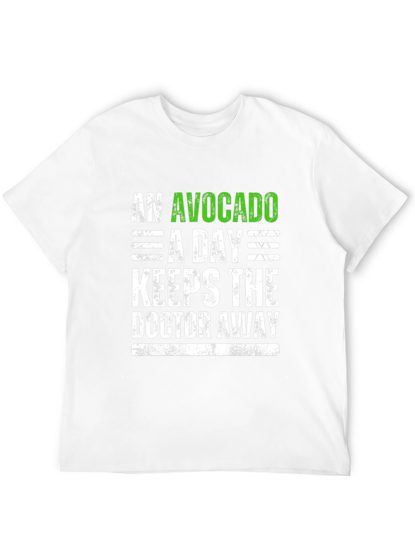 Avocado A Day Funny Graphic Tee