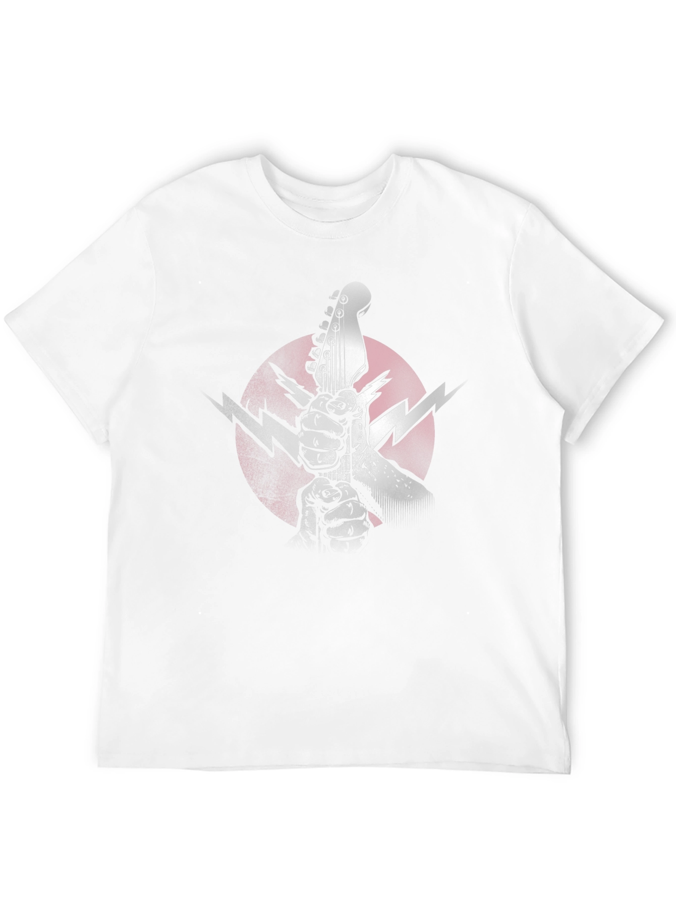 Electric Rock Guitar Graphic T-Shirt