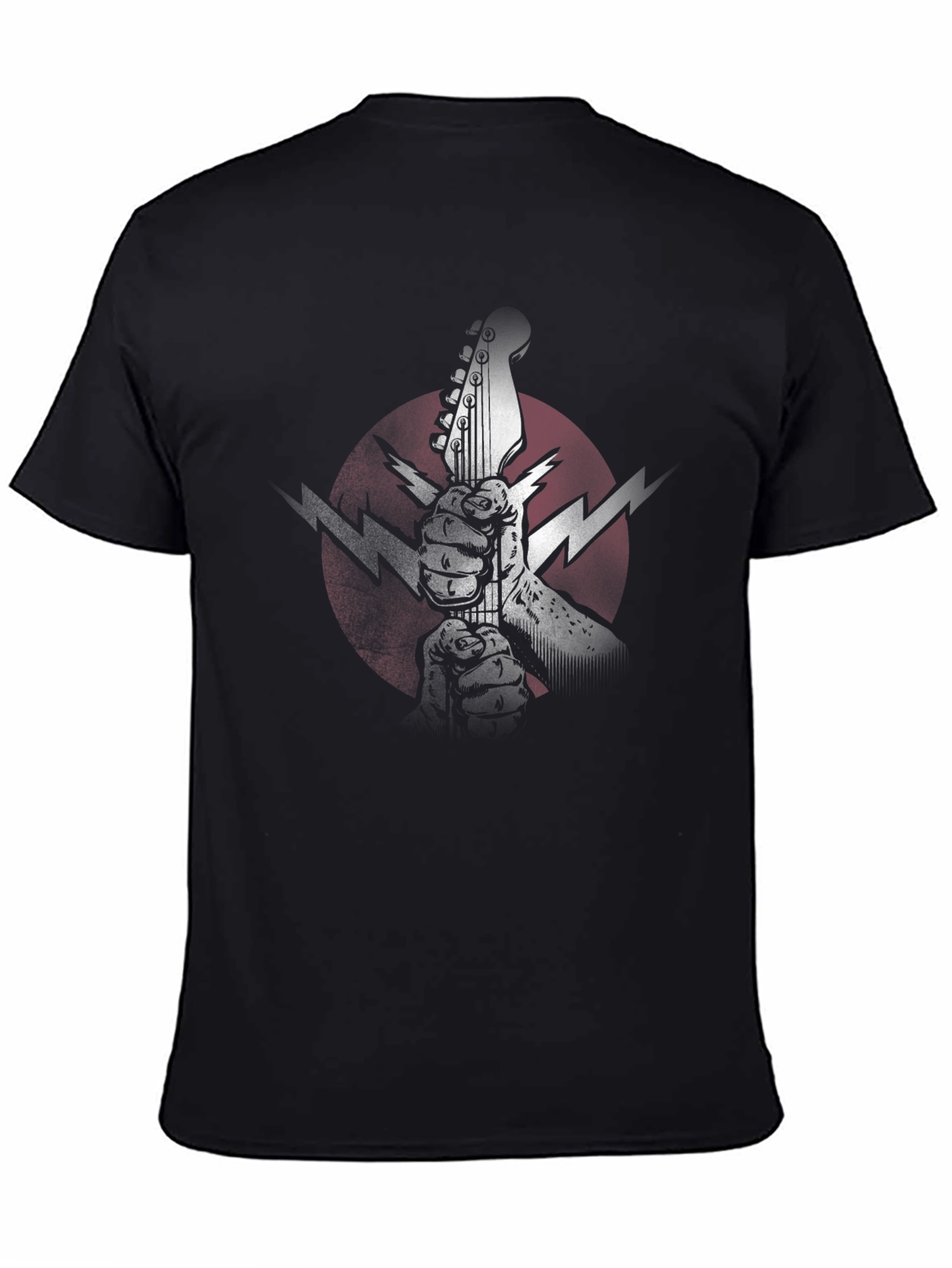 Electric Rock Guitar Graphic T-Shirt