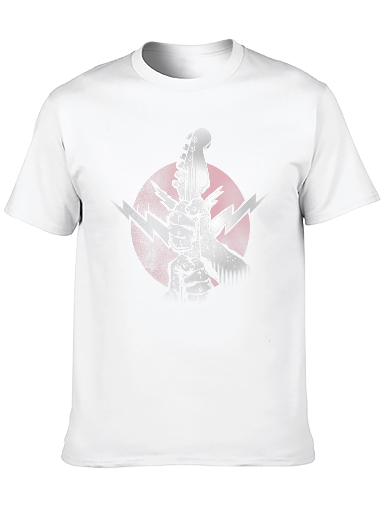 Electric Rock Guitar Graphic T-Shirt