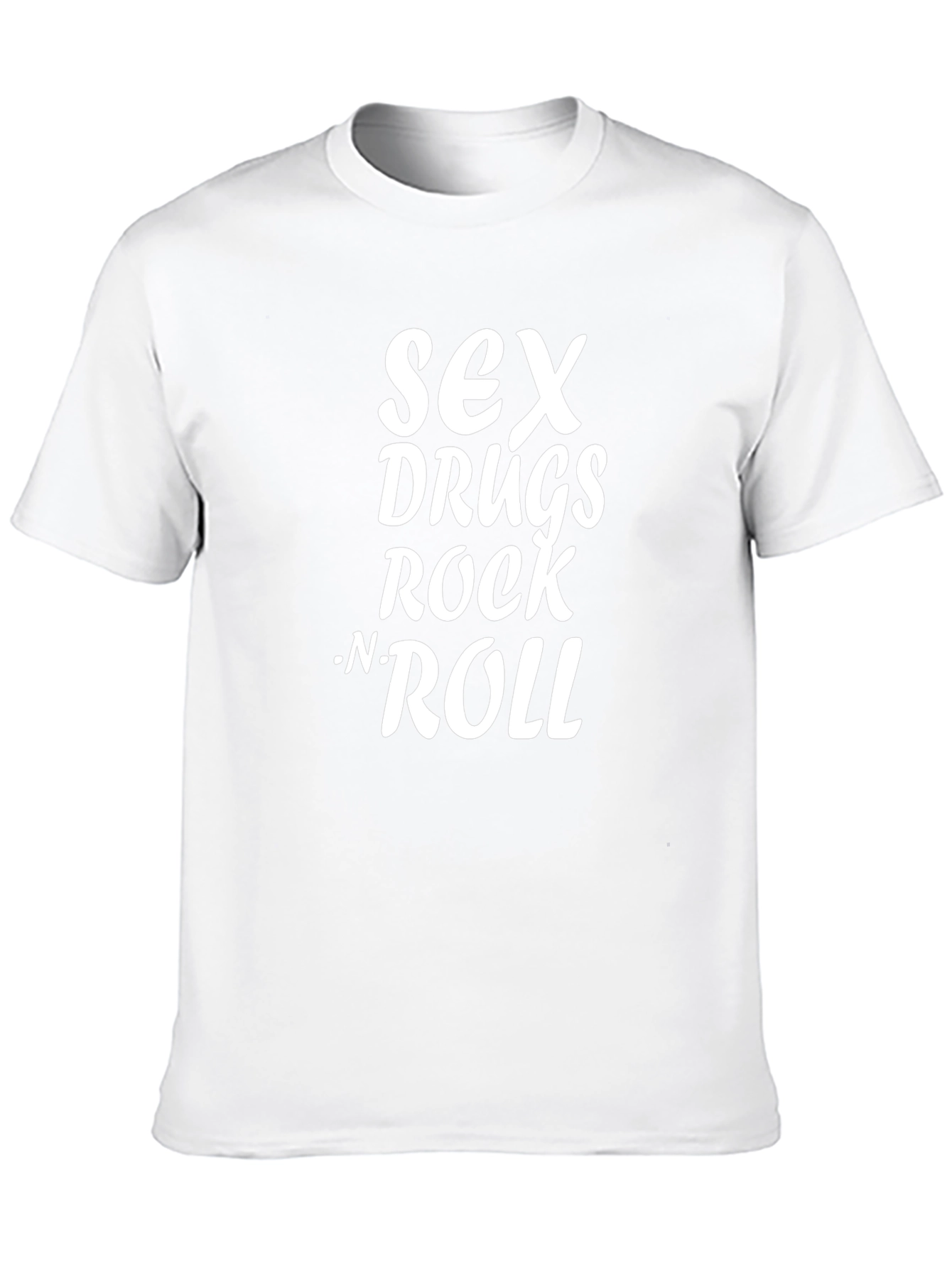 Sex Drugs Rock N Roll Graphic T-Shirt