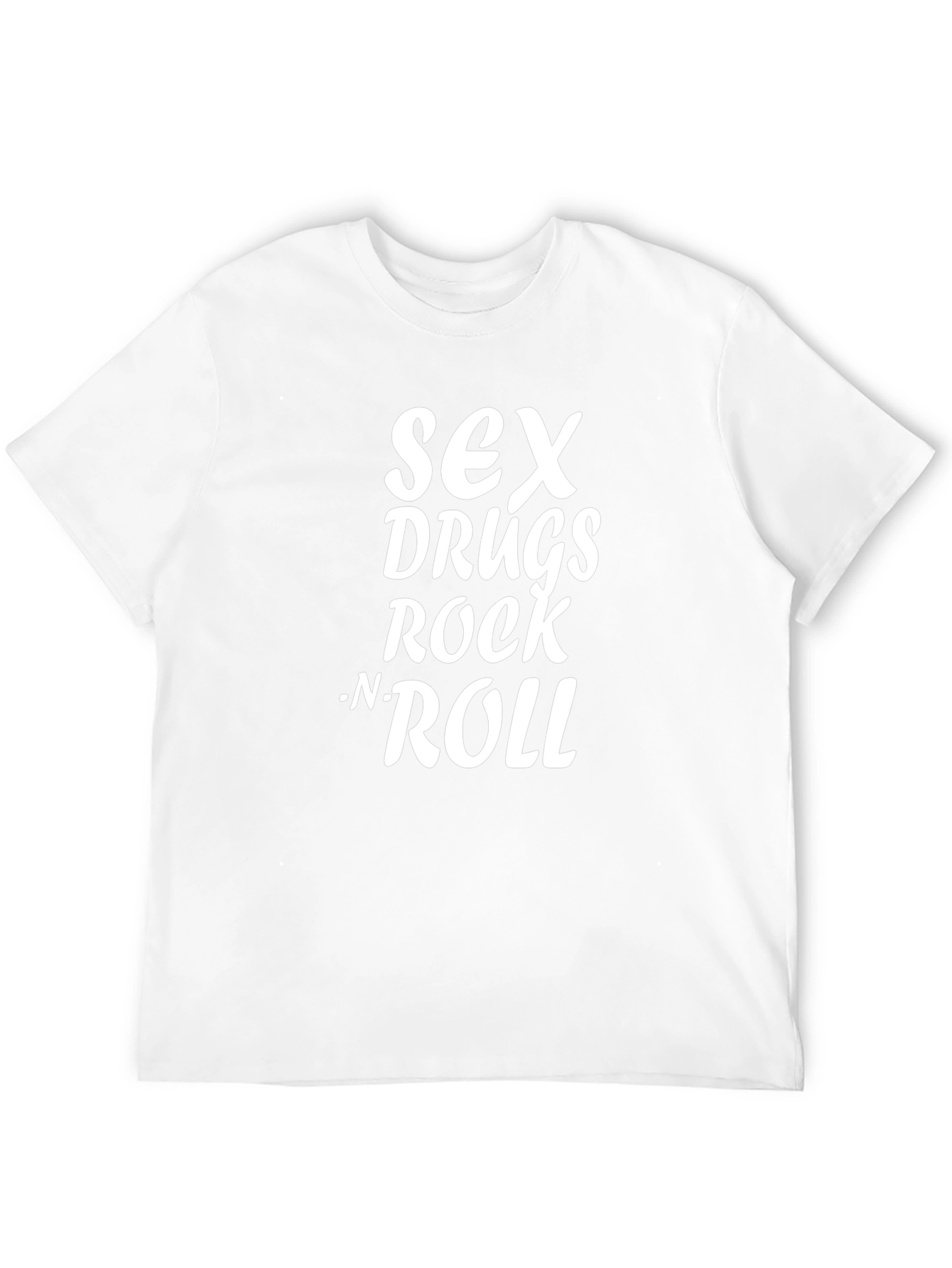 Sex Drugs Rock N Roll Graphic T-Shirt