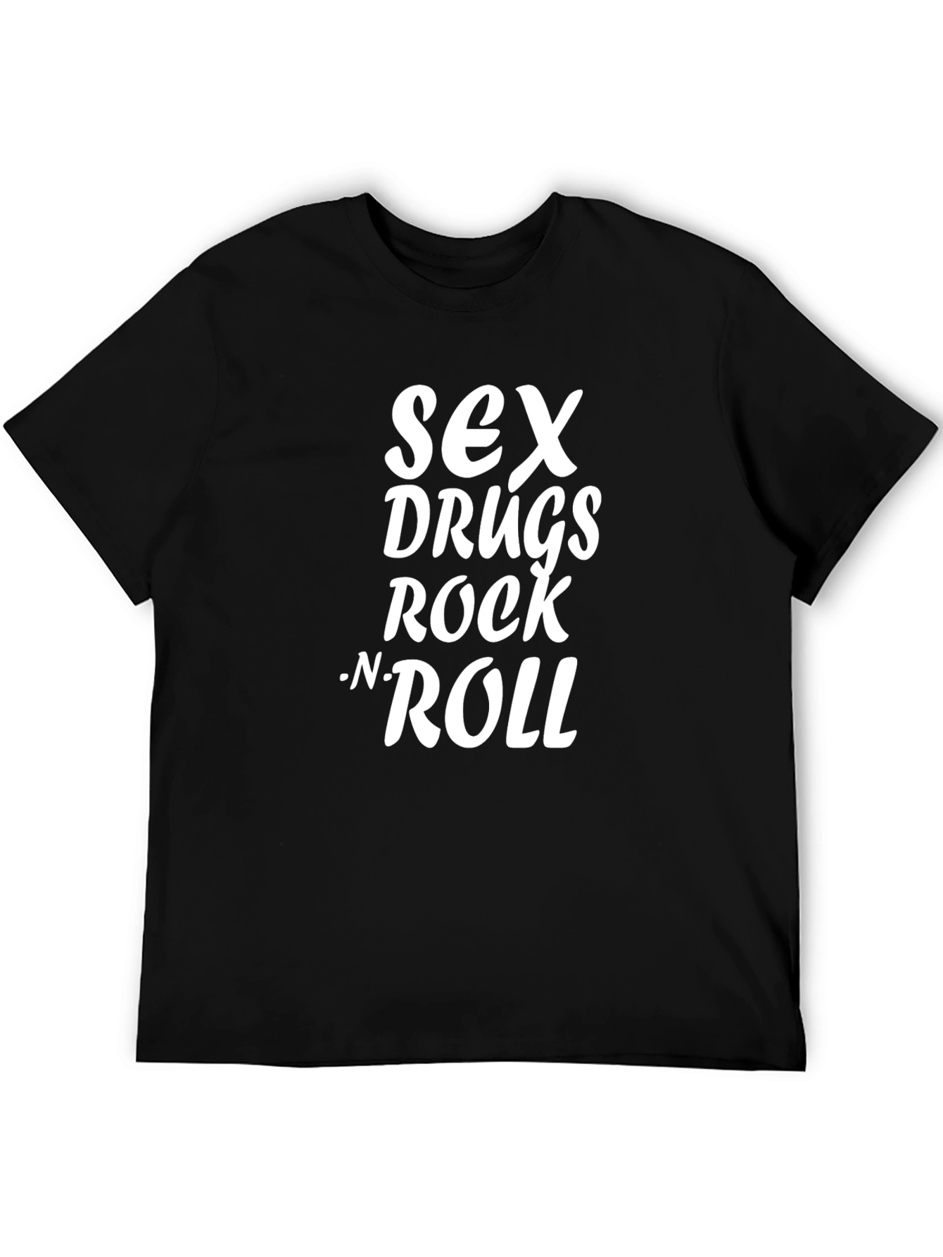 Sex Drugs Rock N Roll Graphic T-Shirt