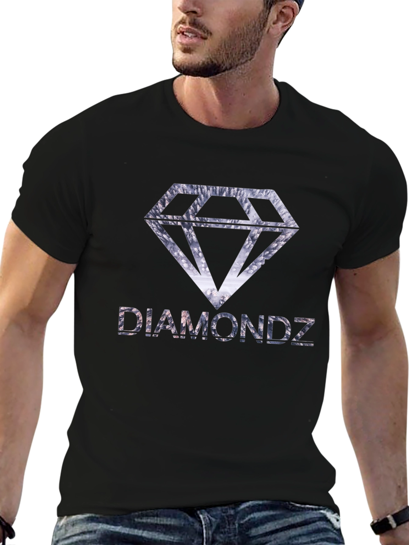 Diamondz Graphic Tee - Modern Streetwear