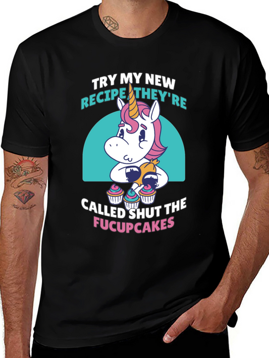 Unicorn Fucupcakes Graphic T-Shirt - Funny Novelty Tee