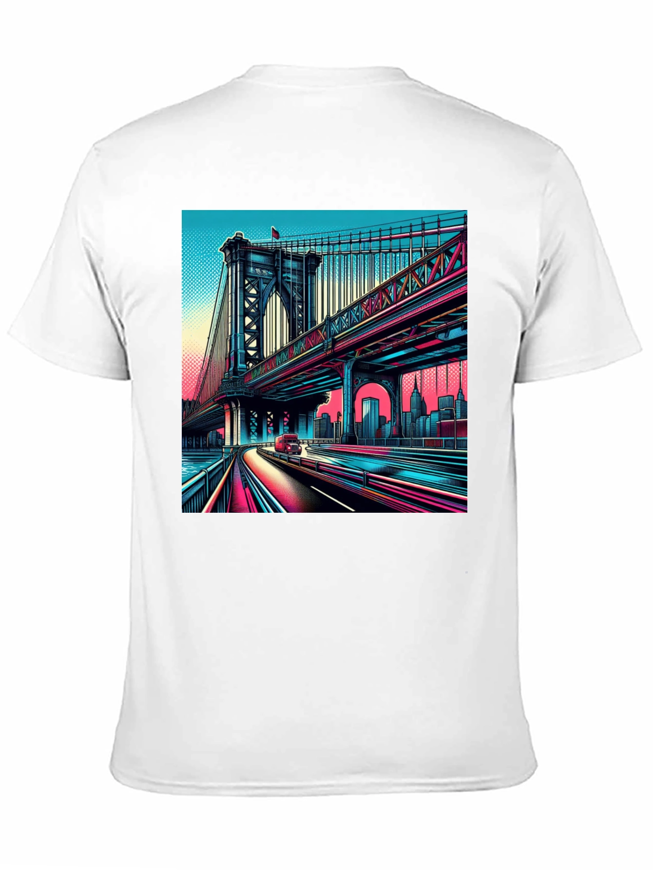 Neon Bridge Graphic Tee