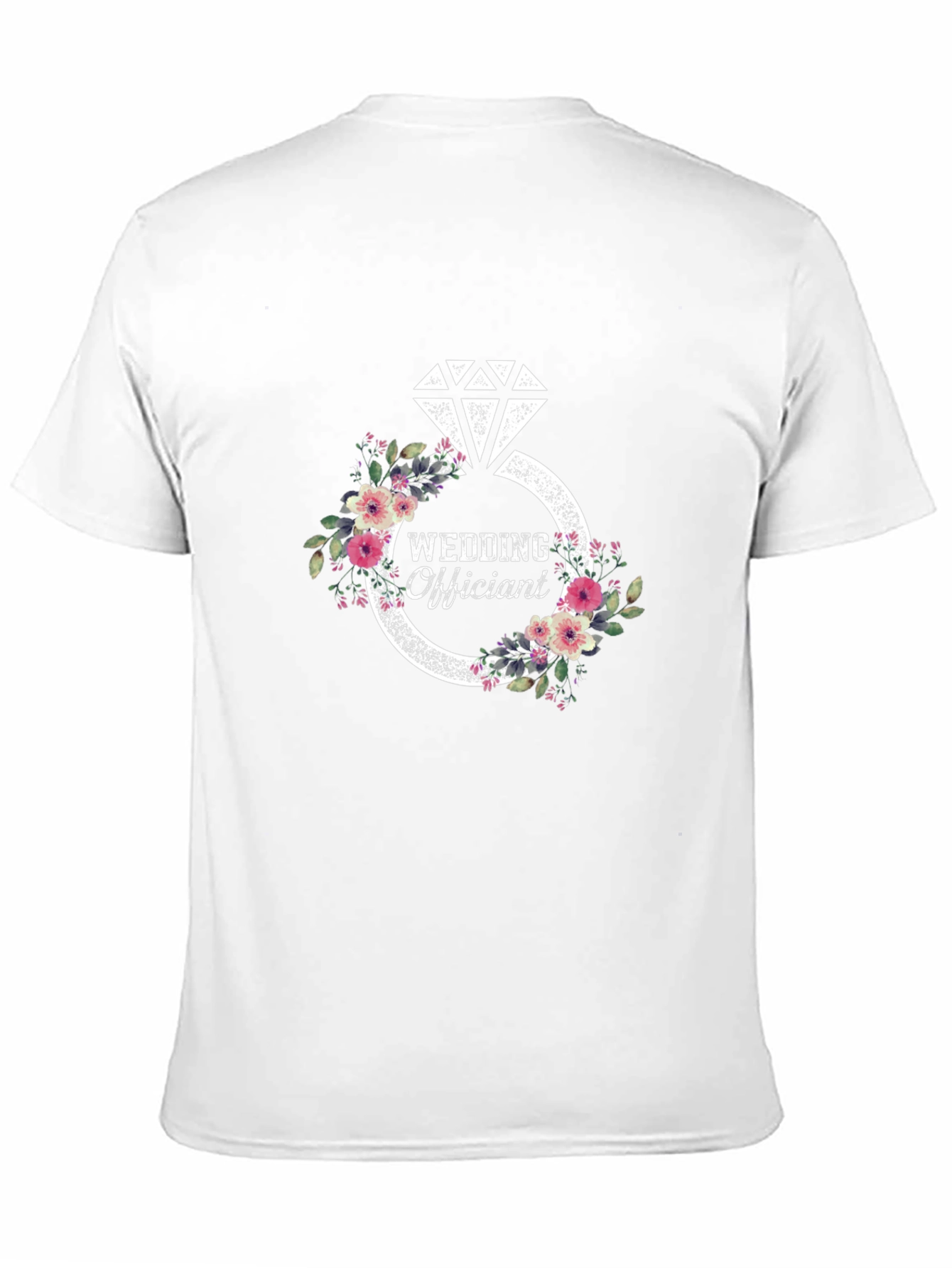 Wedding Officiant Diamond Ring T-Shirt