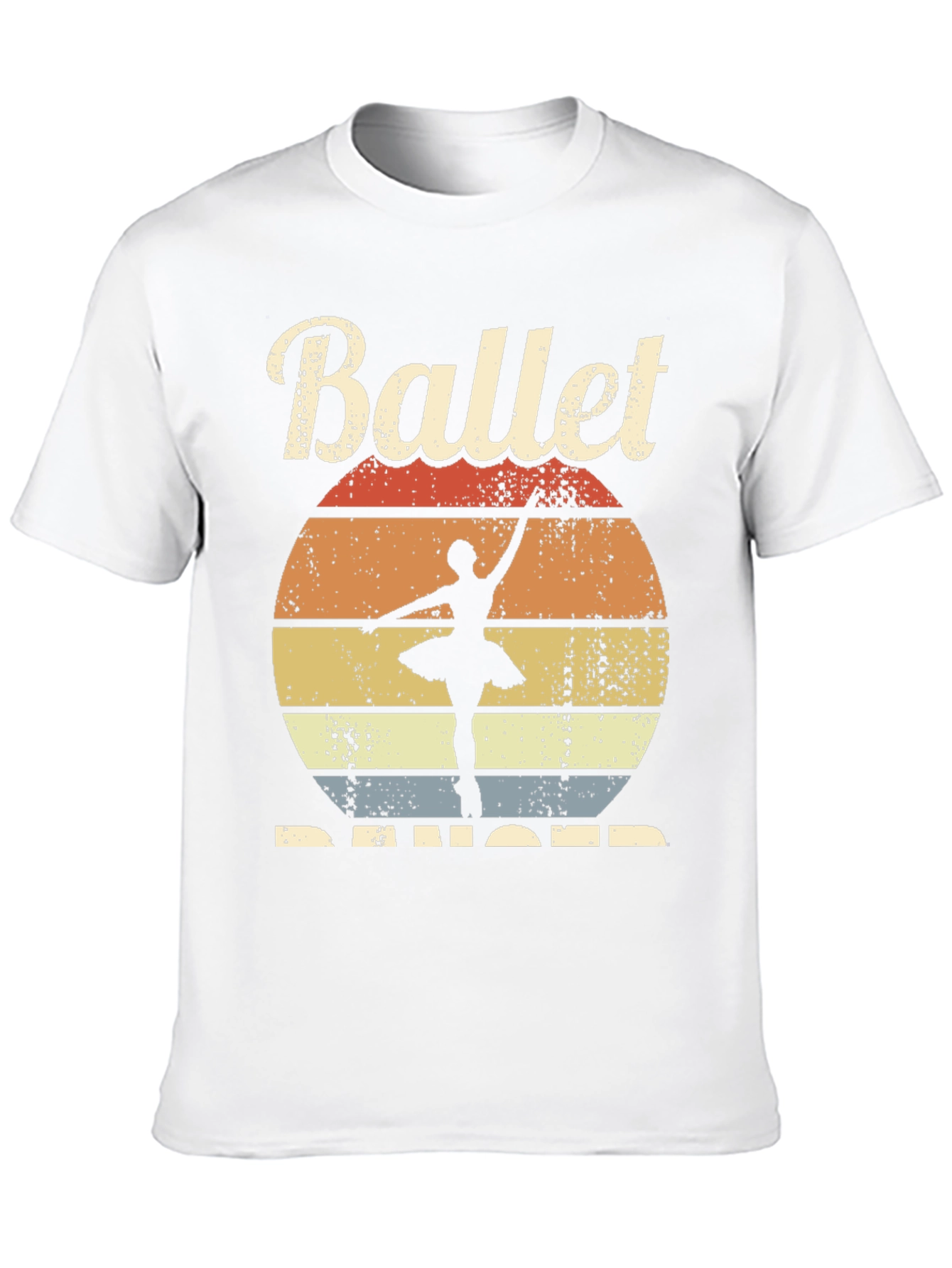 Ballet Dancer Retro Graphic T-Shirt