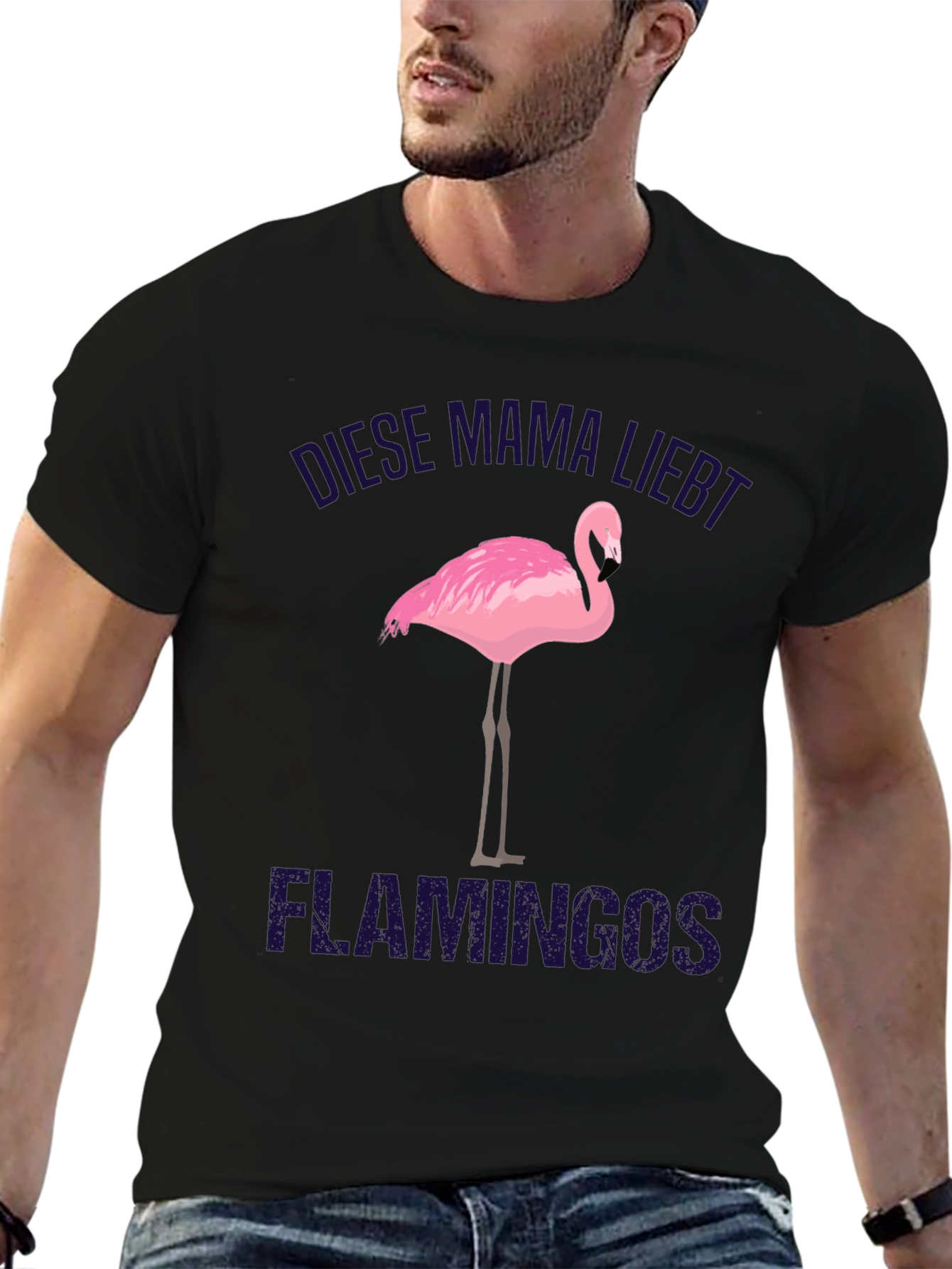 Flamingo Lover Mama T-Shirt - Cute Animal Tee