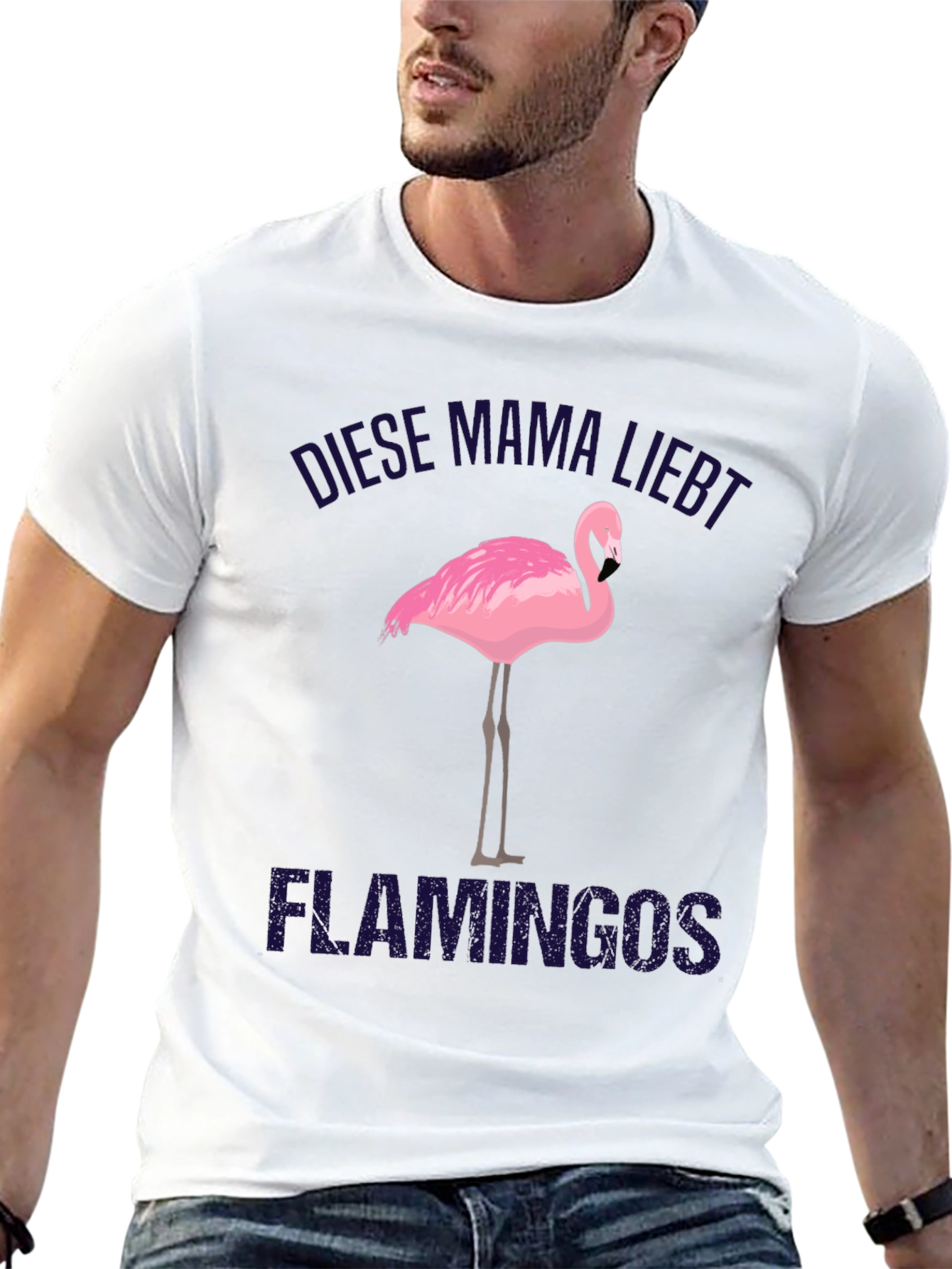 Flamingo Lover Mama T-Shirt - Cute Animal Tee