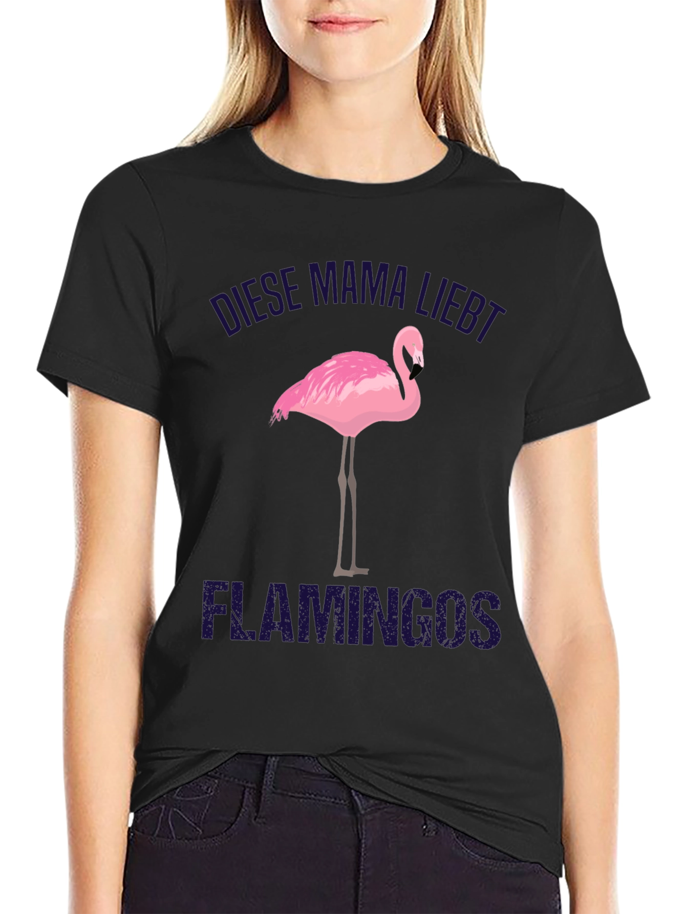 Flamingo Lover Mama T-Shirt - Cute Animal Tee