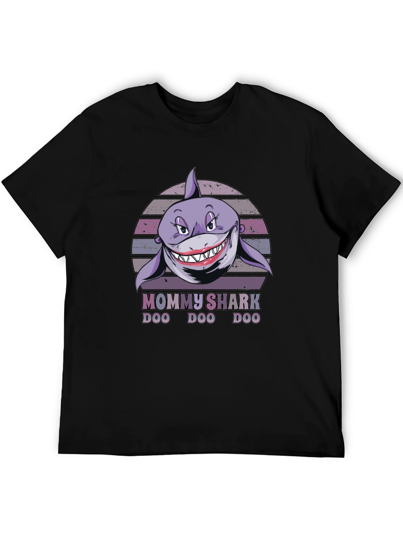 Mommy Shark Doo Doo Funny Graphic T-Shirt