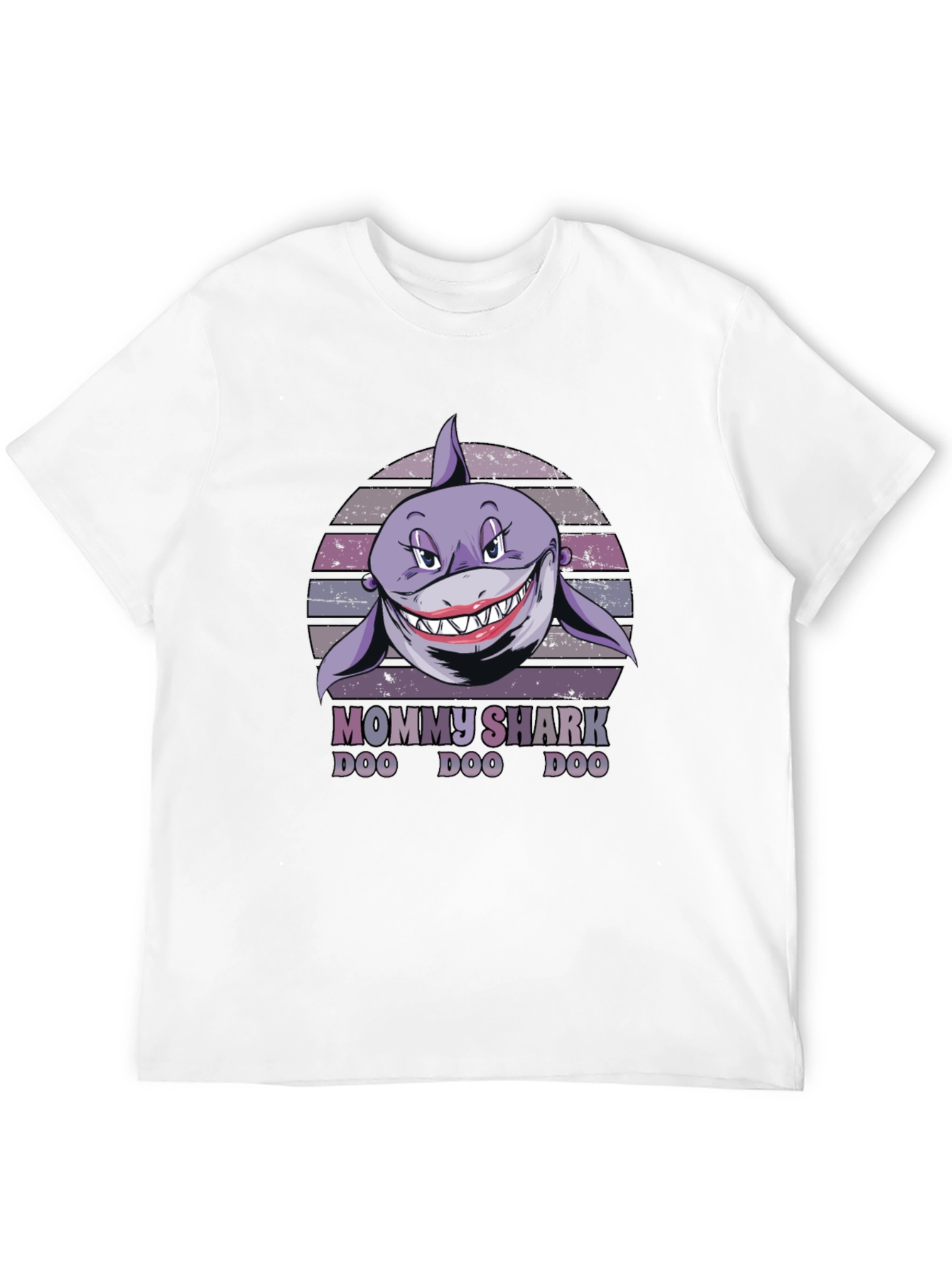 Mommy Shark Doo Doo Funny Graphic T-Shirt