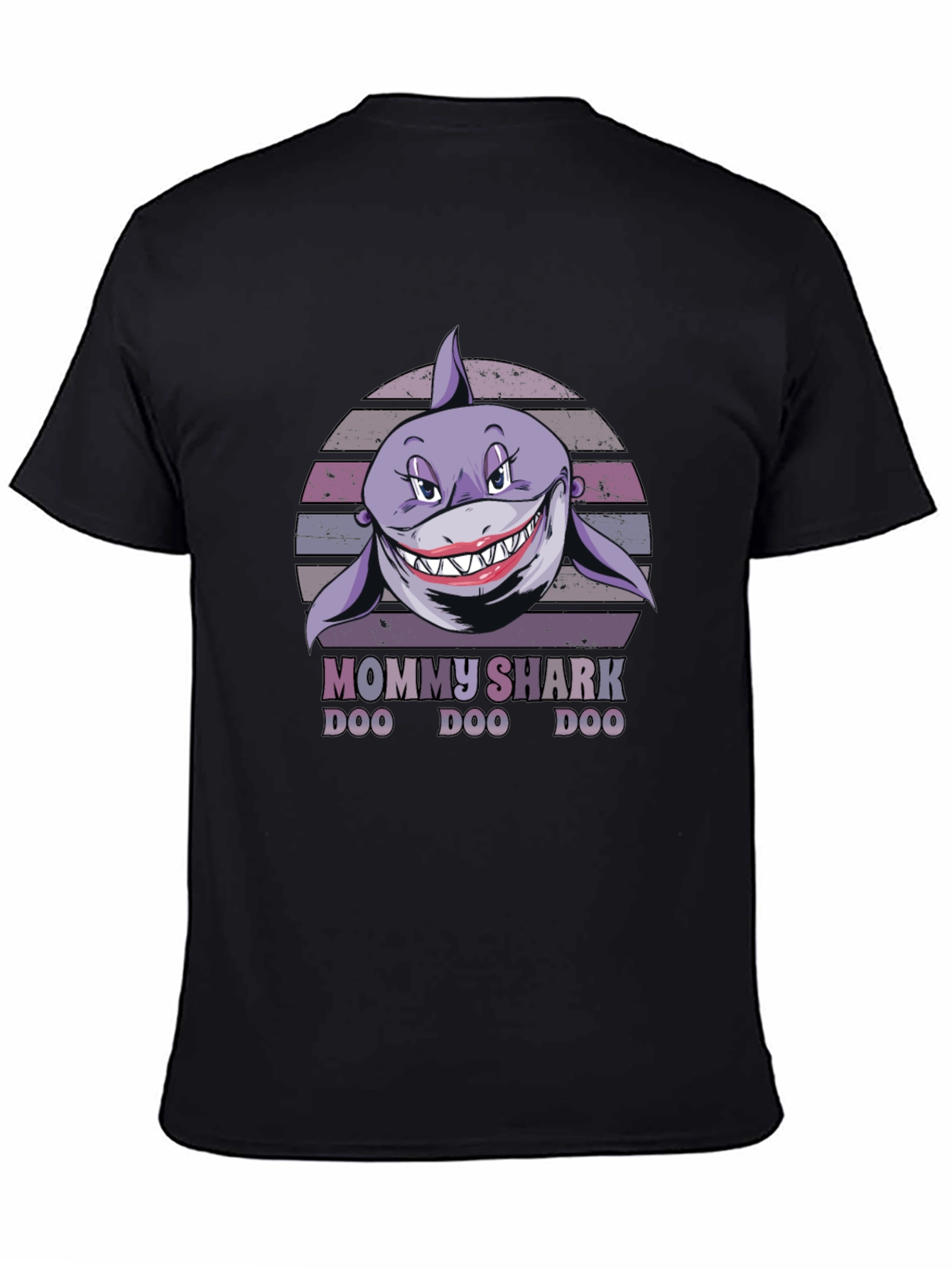 Mommy Shark Doo Doo Funny Graphic T-Shirt