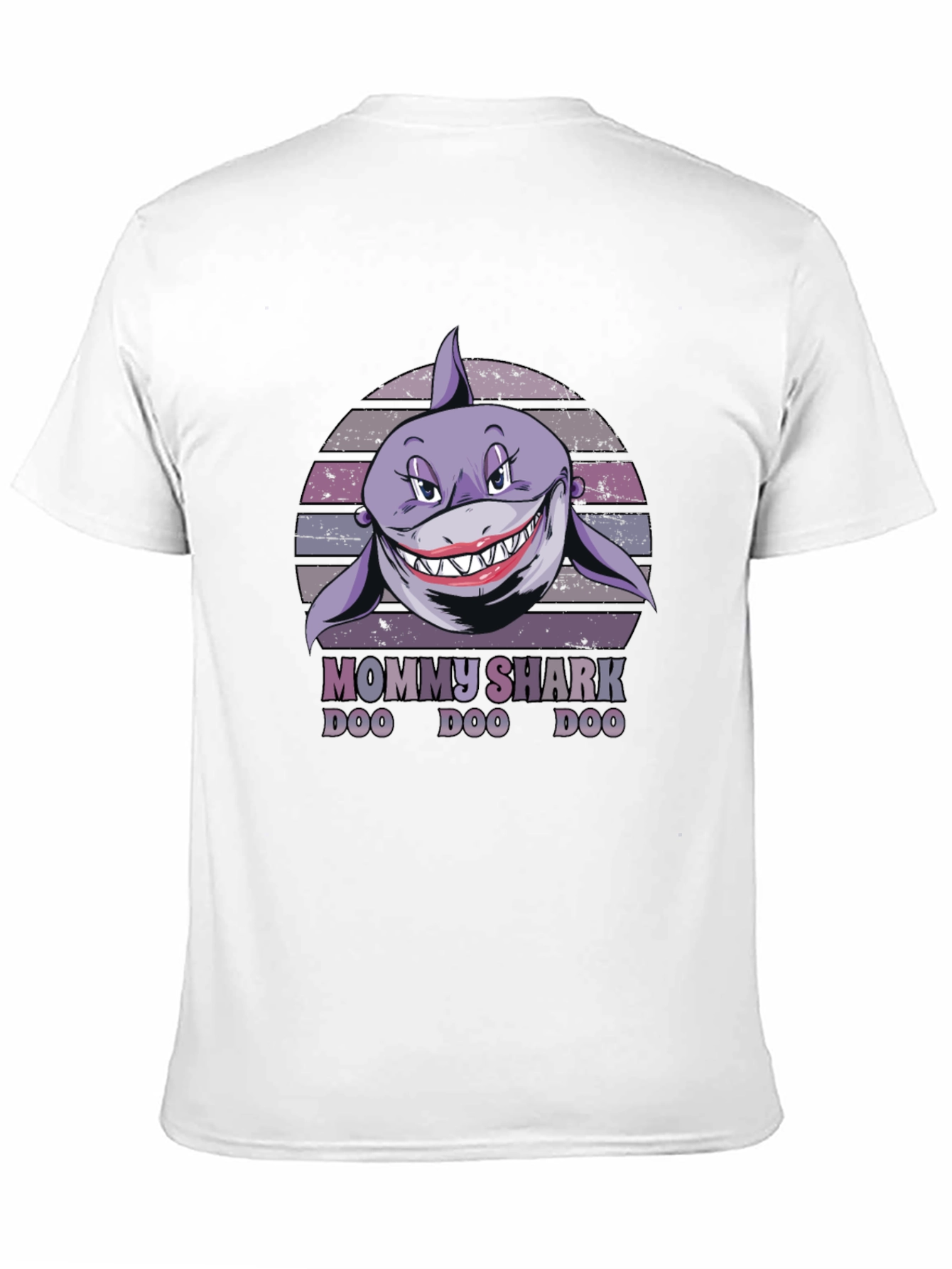 Mommy Shark Doo Doo Funny Graphic T-Shirt