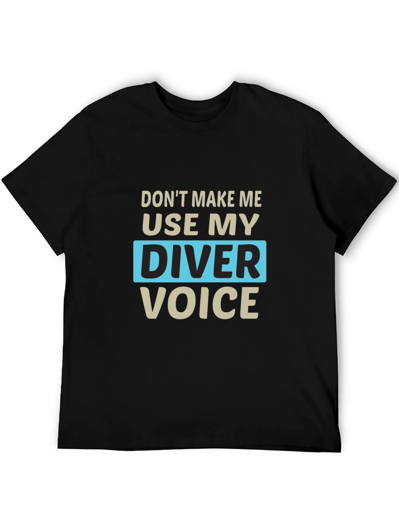 Diver Voice Graphic T-Shirt - Funny Diving Tee