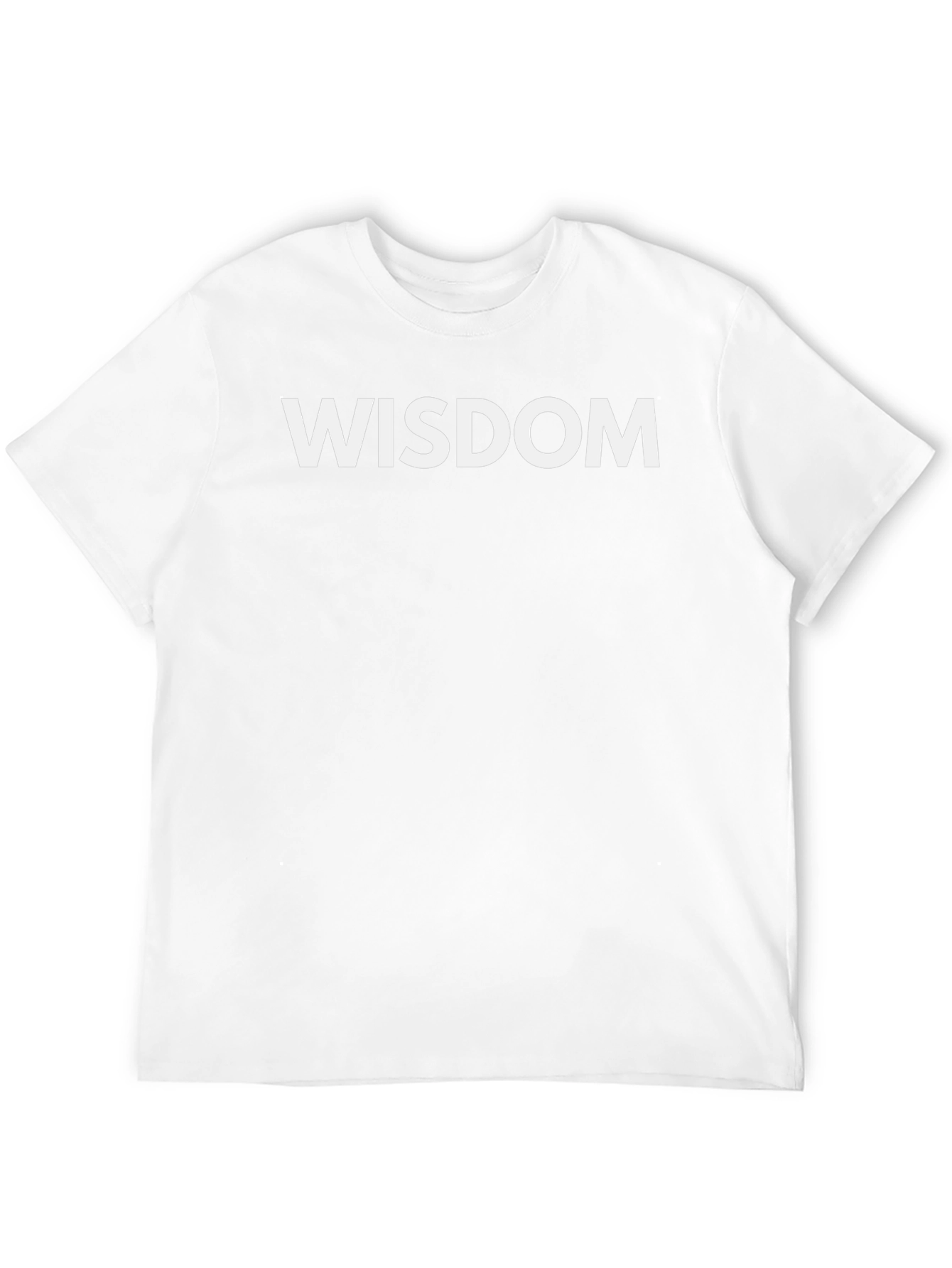 Wisdom Graphic Tee - Bold Statement Shirt
