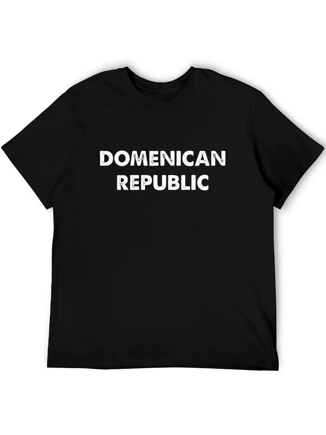Dominican Republic Pride Black T-Shirt