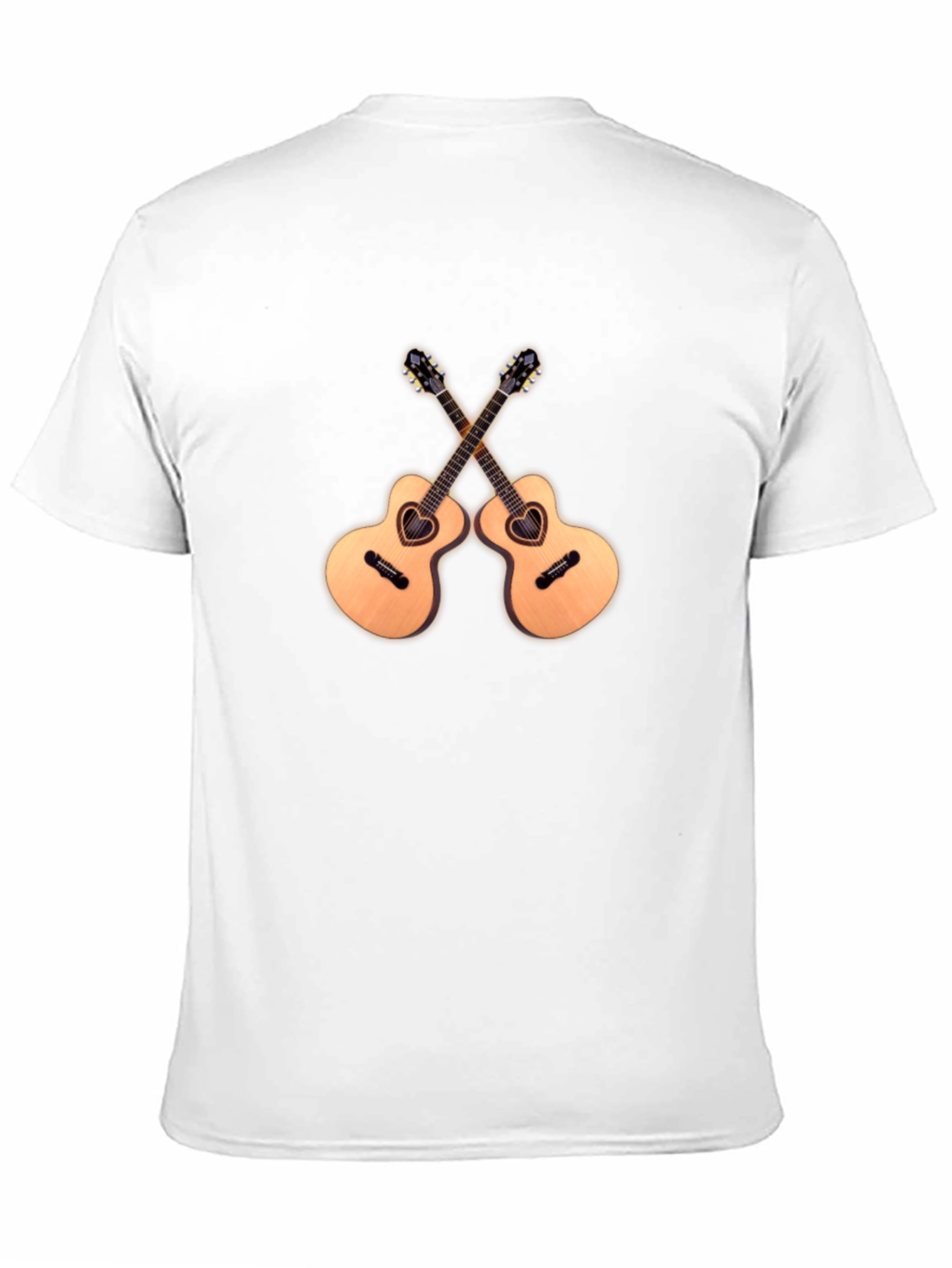 Guitar Heart T-Shirt - Music Lover Tee