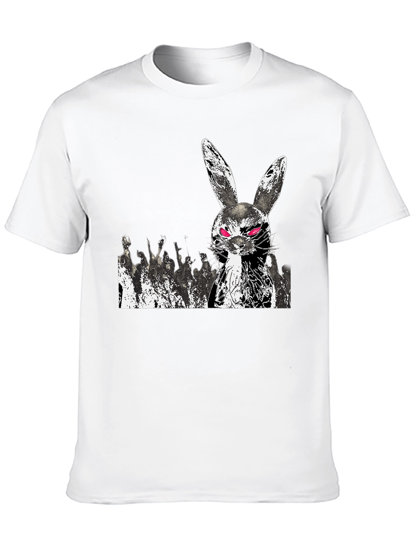 Evil Bunny Graphic T-Shirt
