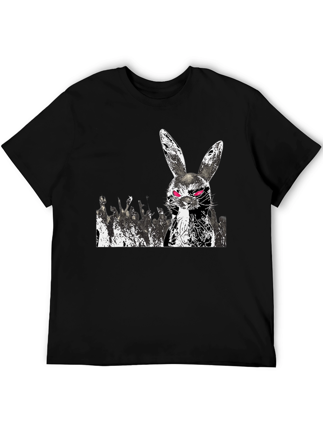 Evil Bunny Graphic T-Shirt