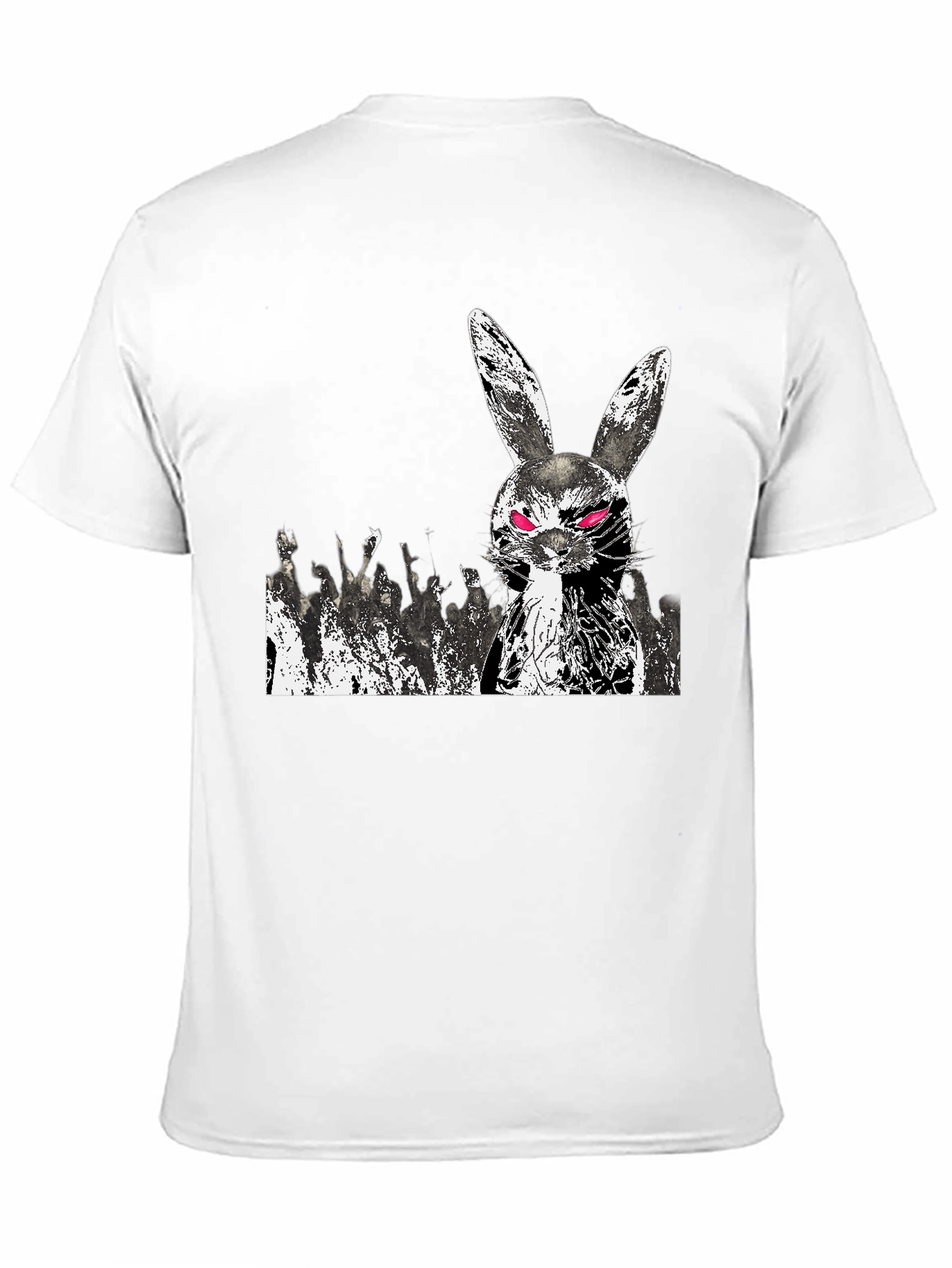 Evil Bunny Graphic T-Shirt