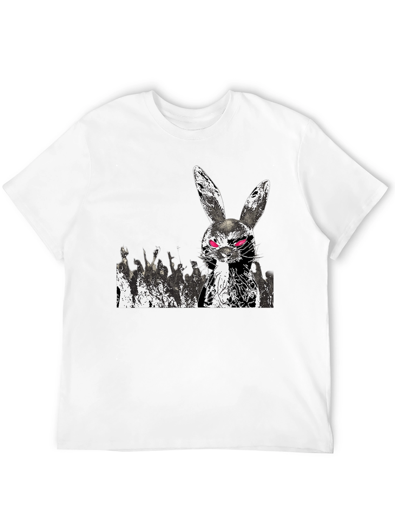 Evil Bunny Graphic T-Shirt