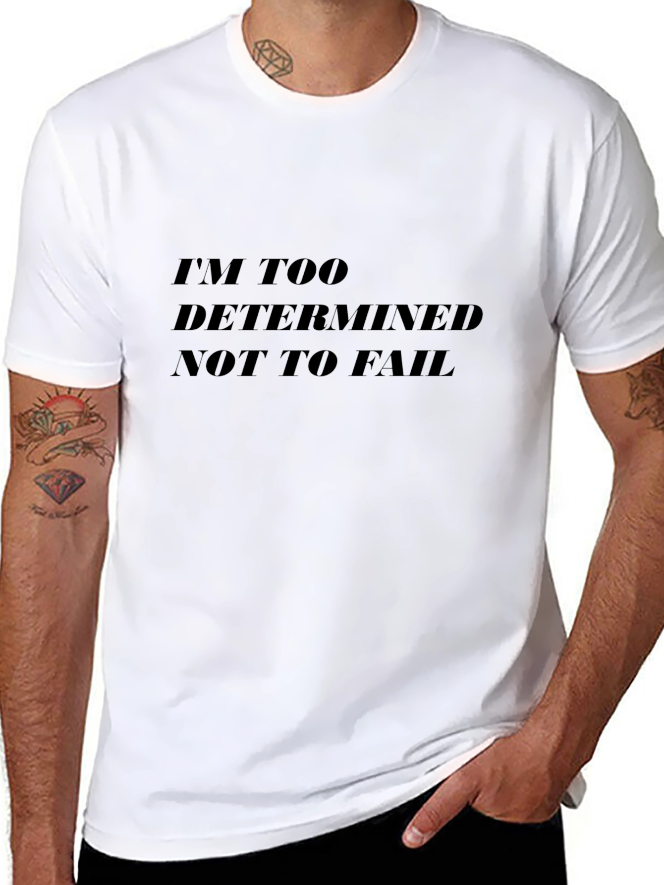 Determined Graphic Tee - Mens Short Sleeve