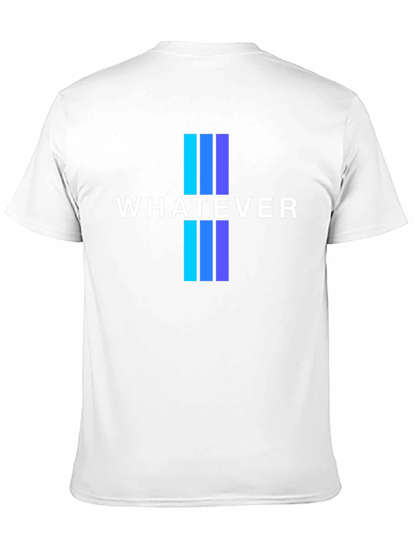 Whatever Graphic Print Crew Neck Tee