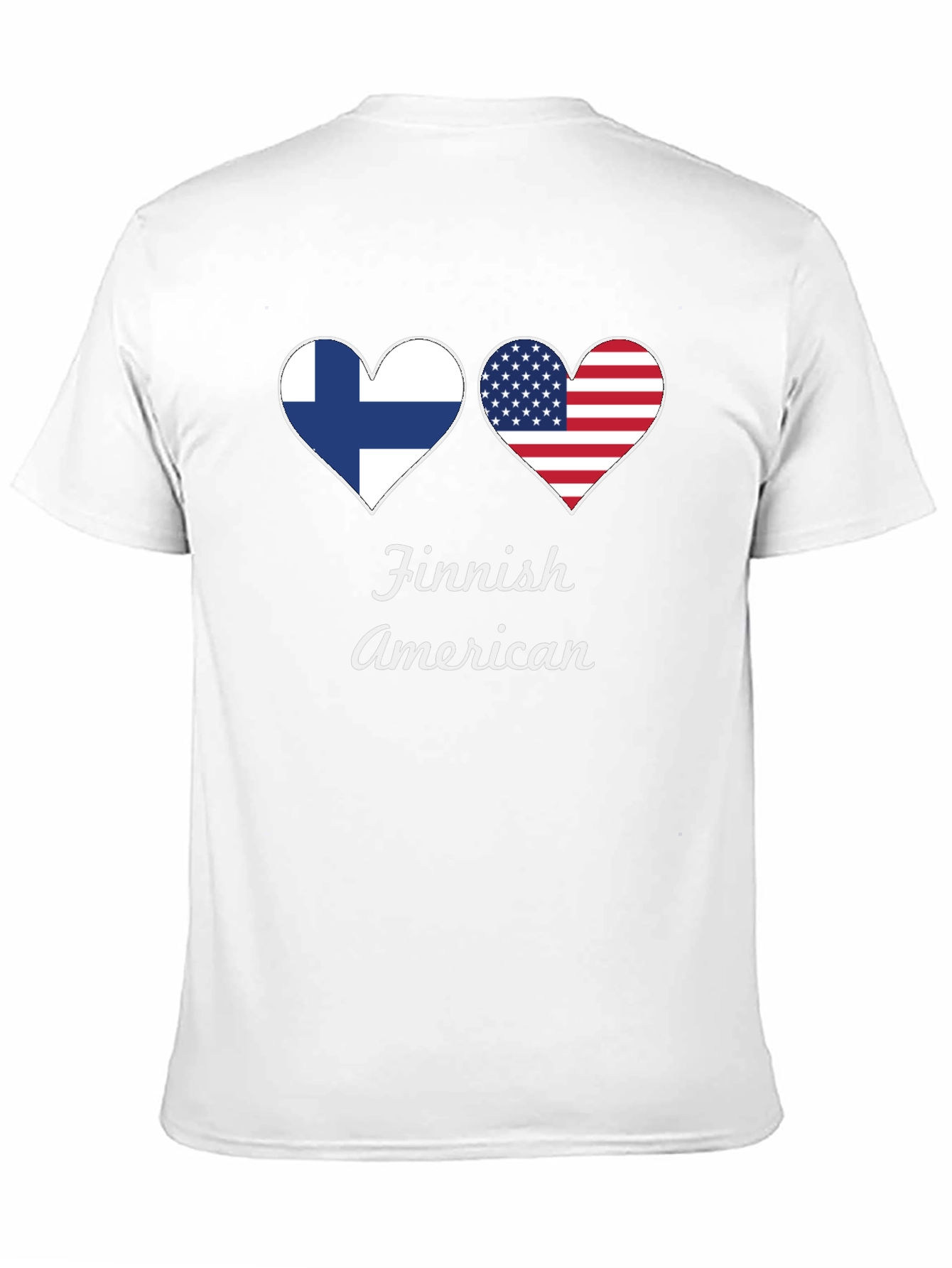 Finnish American Heart T-Shirt