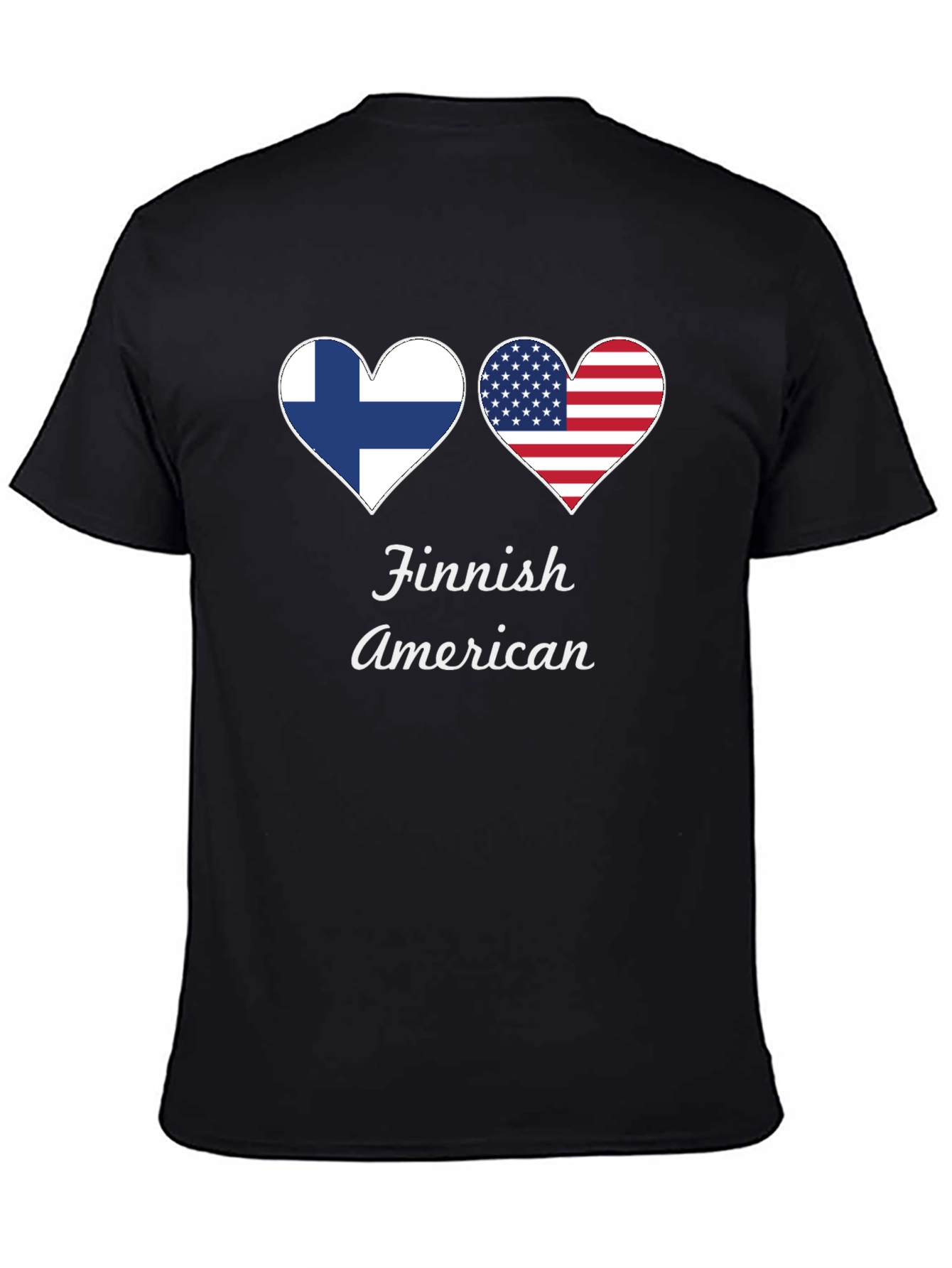 Finnish American Heart T-Shirt