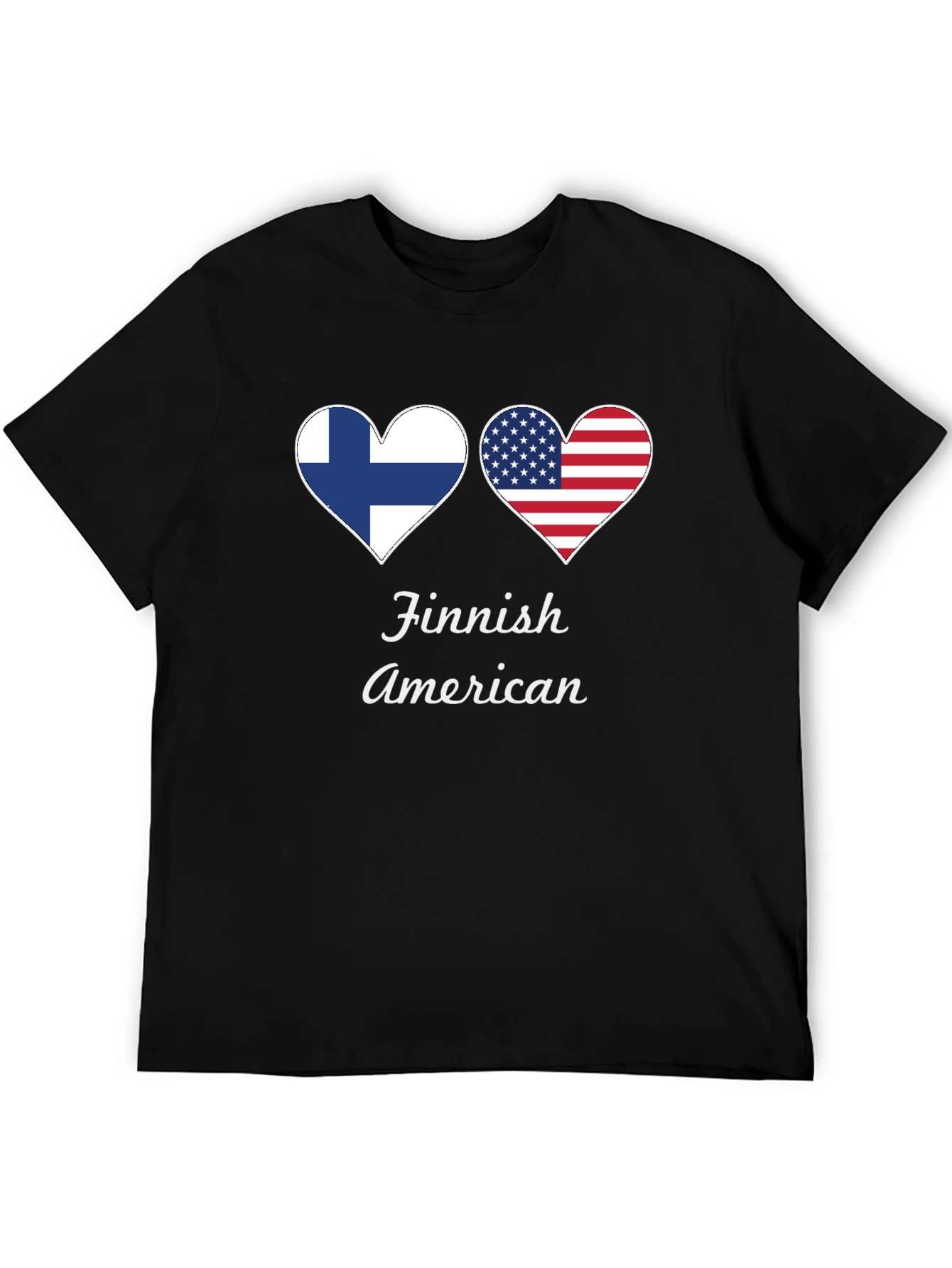 Finnish American Heart T-Shirt
