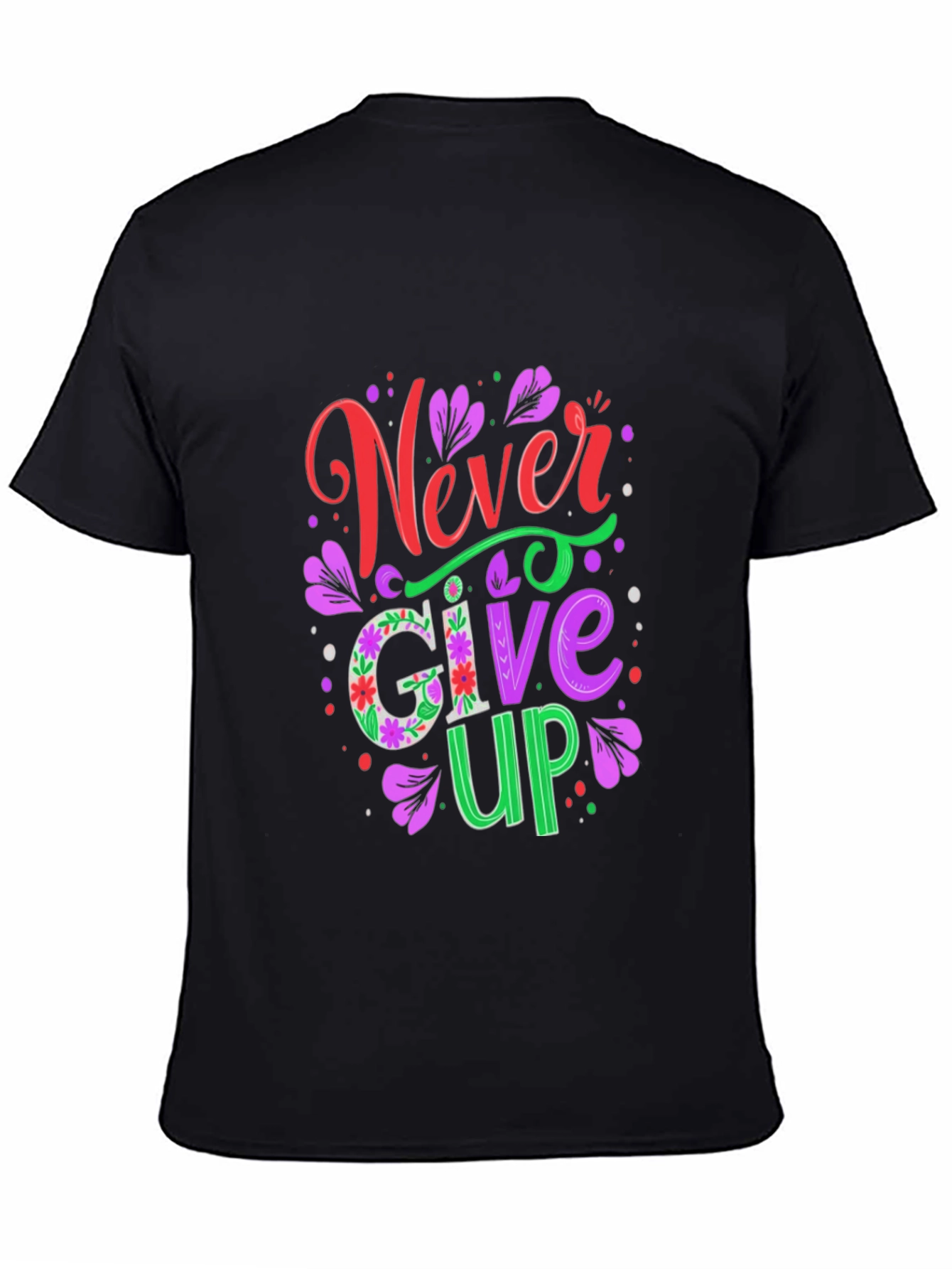 Never Give Up Graphic Tee