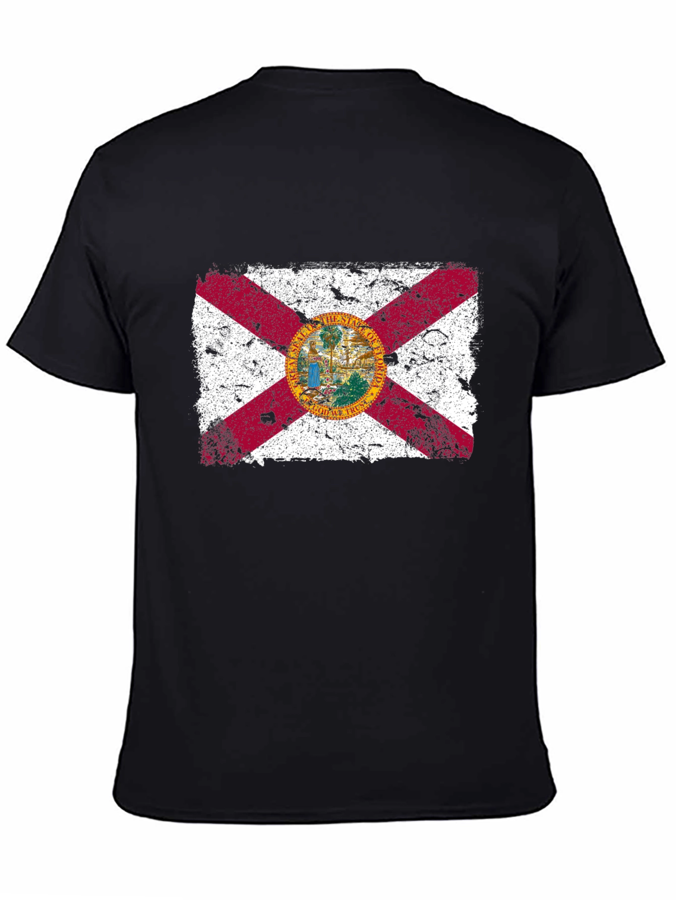 Florida Flag T-Shirt - Distressed Design