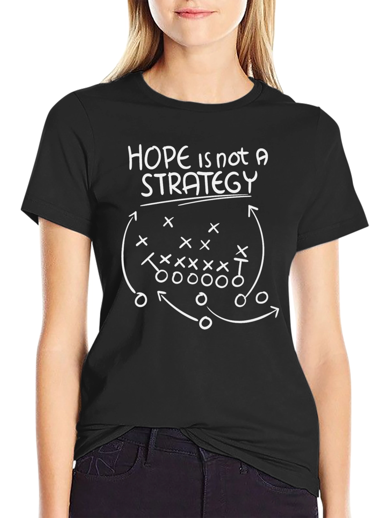 Hope Is Not A Strategy Graphic T-Shirt