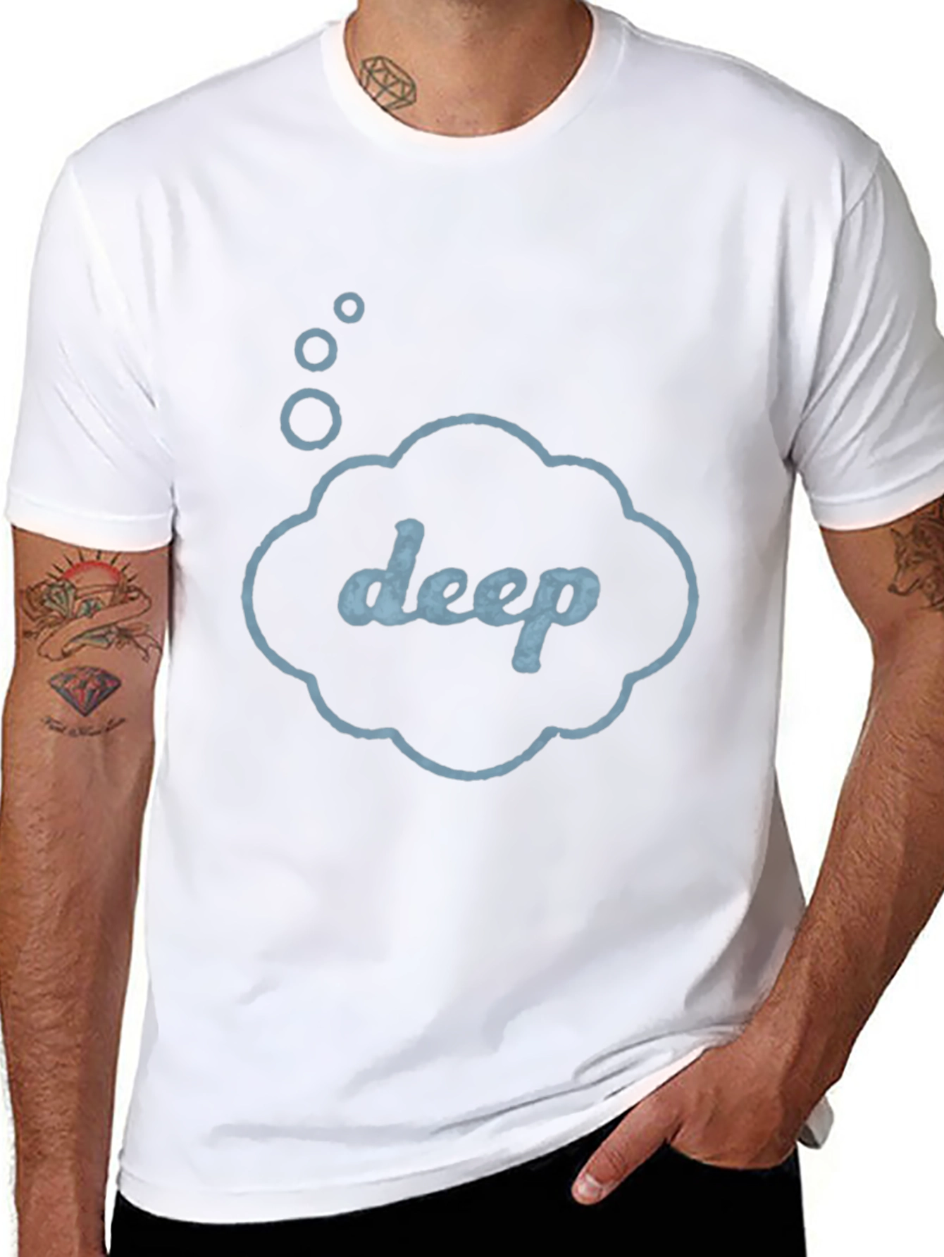 Deep Thought Bubble Graphic Tee