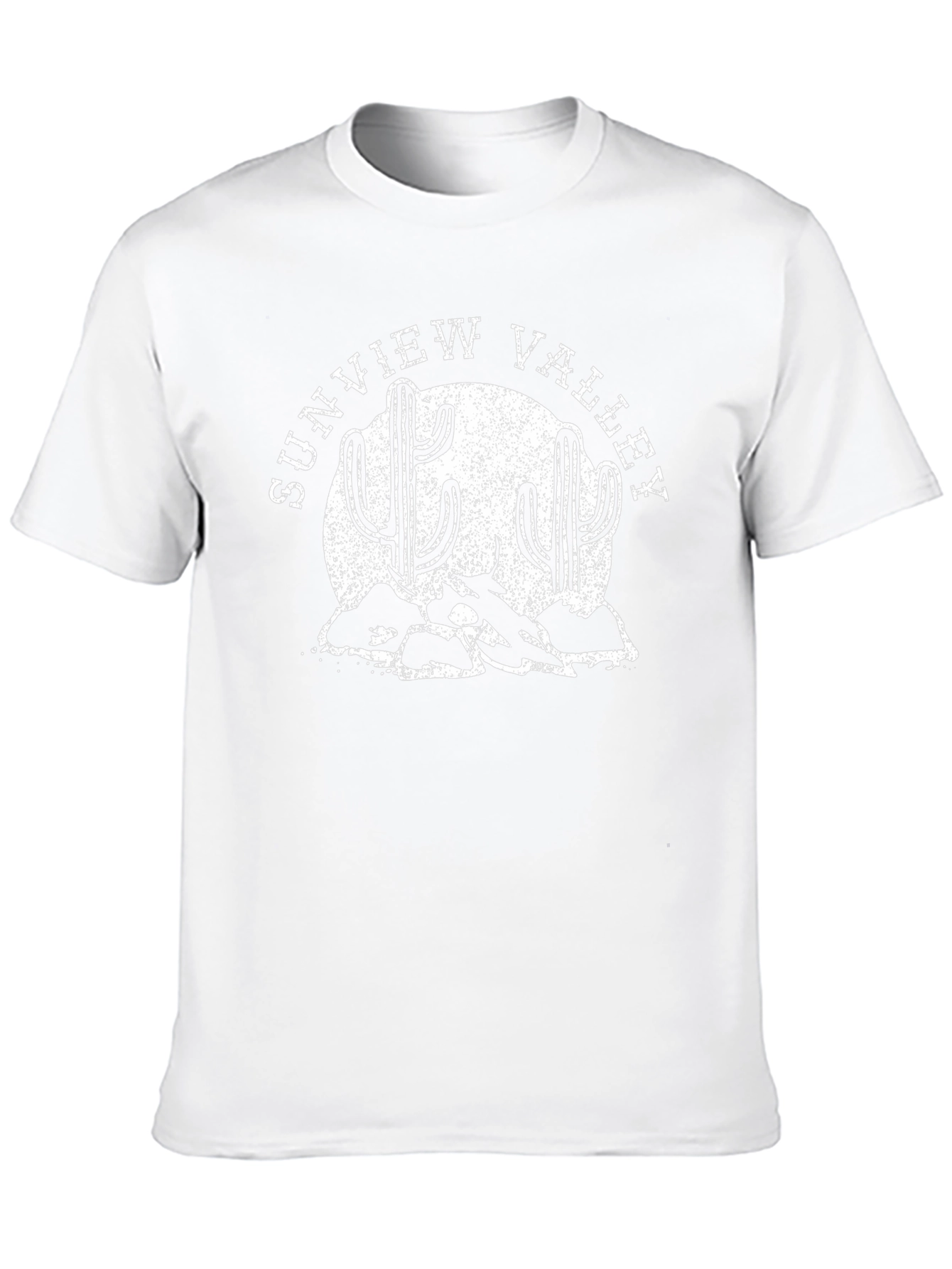 Sunview Valley Graphic Tee - Desert Cactus T-Shirt