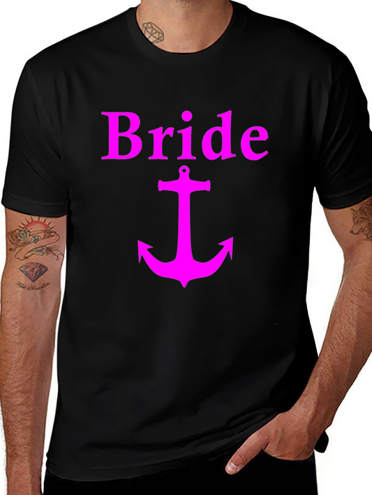 Bride Anchor Graphic T-Shirt - Bachelorette Party Tee