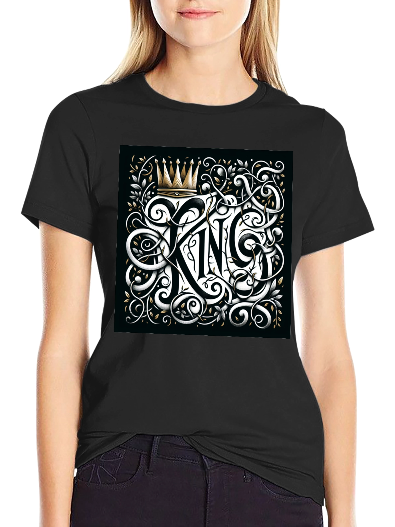 King Graphic T-Shirt - Stylish Design