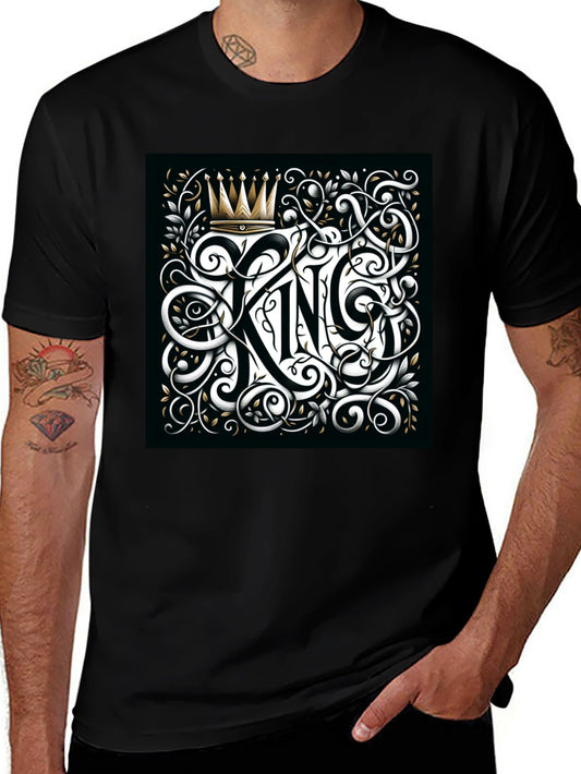 King Graphic T-Shirt - Stylish Design