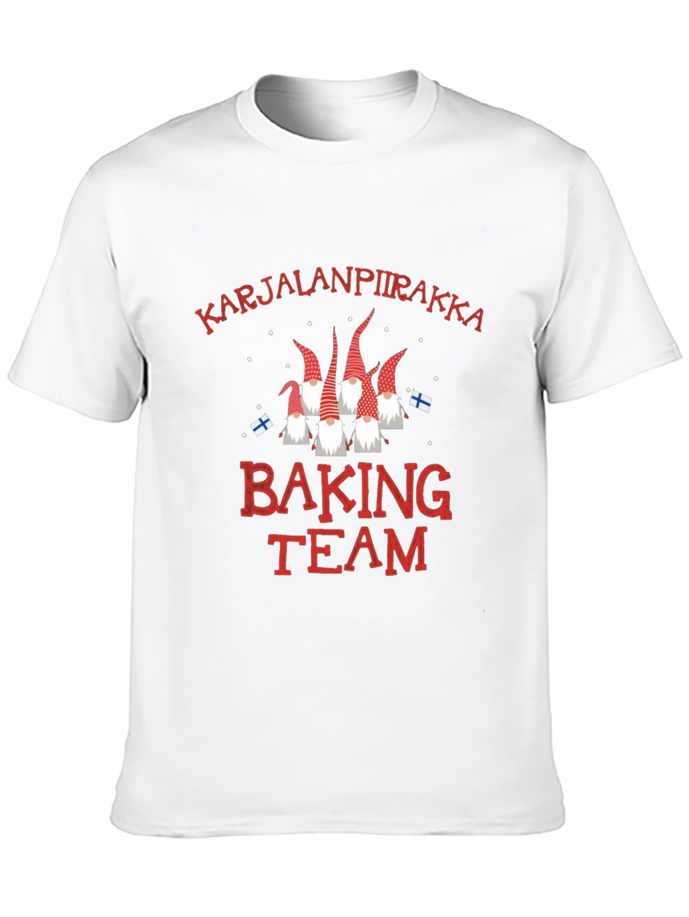 Karjalanpiirakka Baking Team T-Shirt