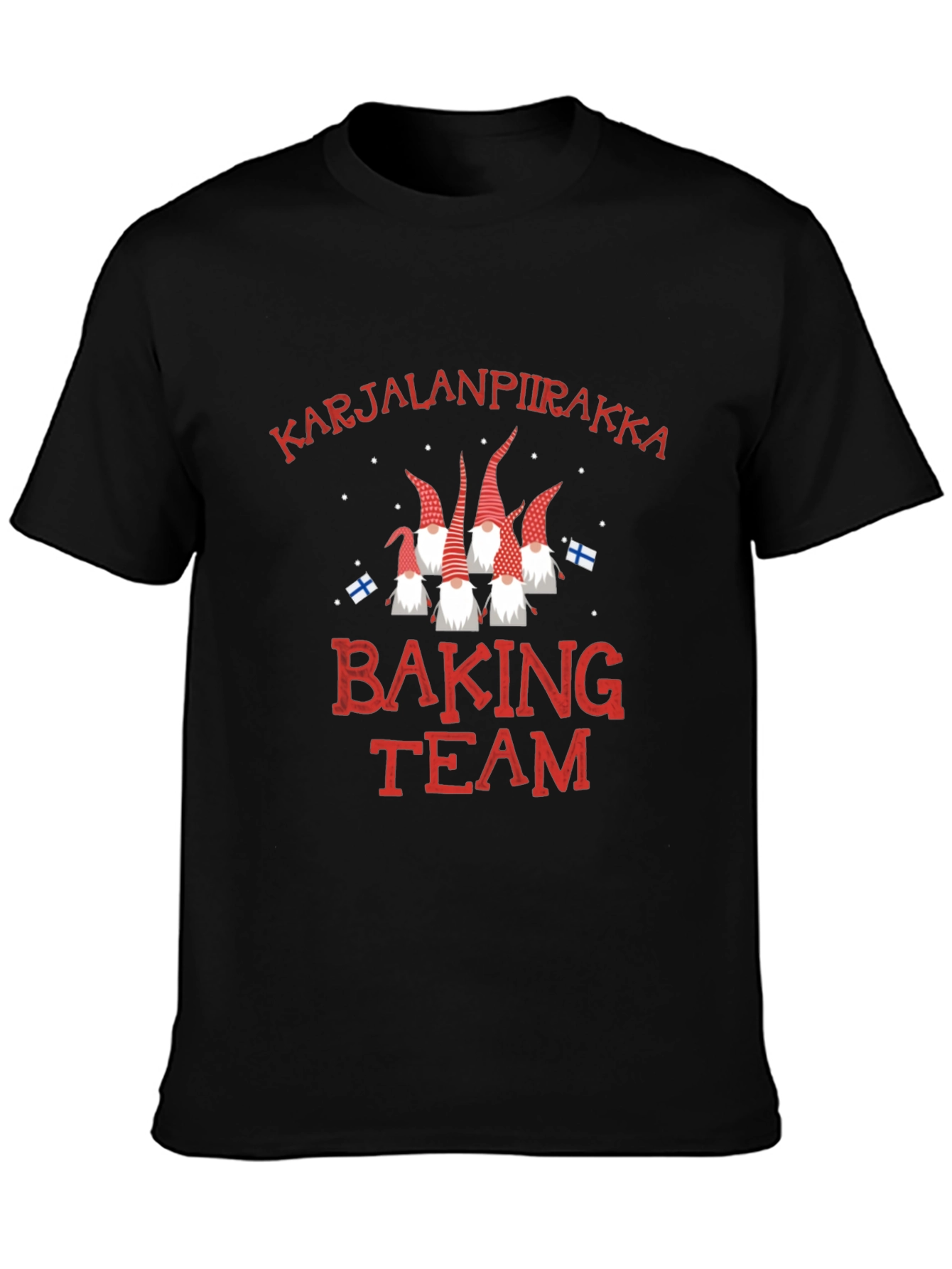 Karjalanpiirakka Baking Team T-Shirt