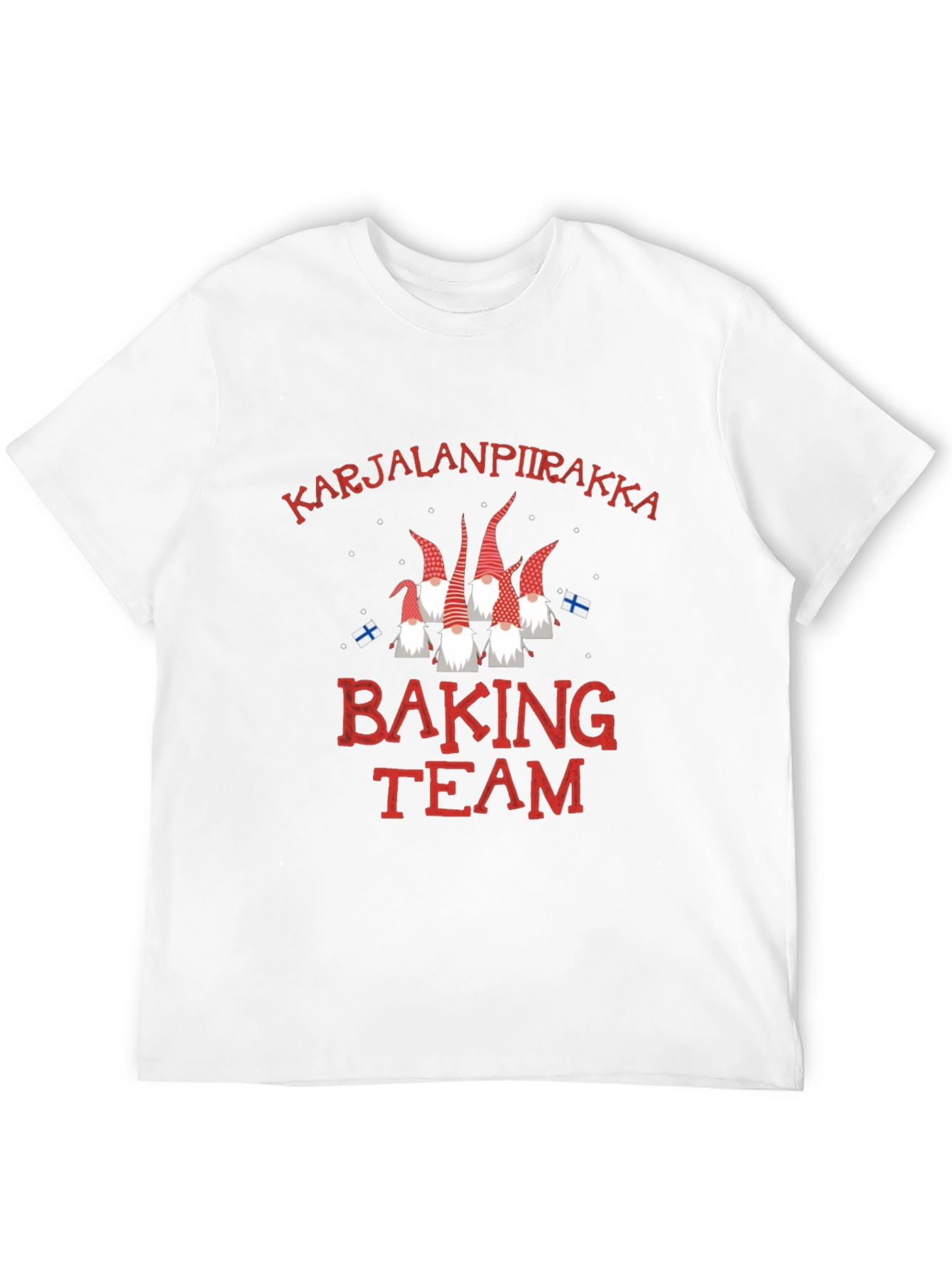 Karjalanpiirakka Baking Team T-Shirt